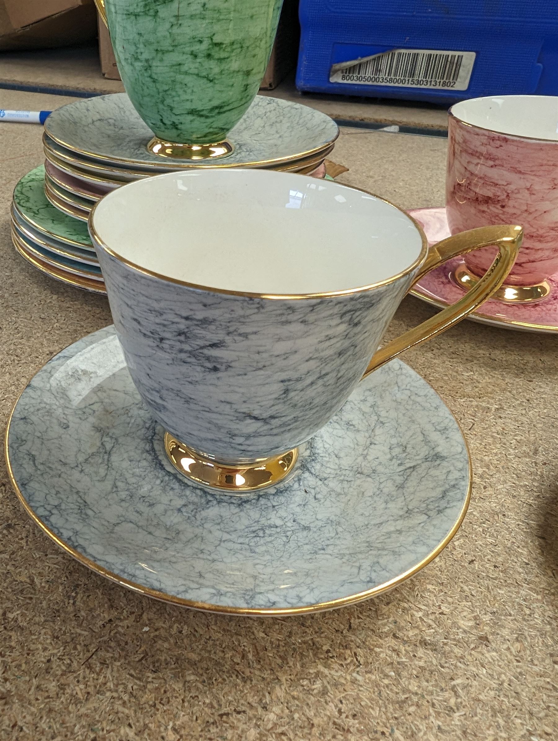Royal Albert Gossamer pattern tea wares - Image 2 of 3