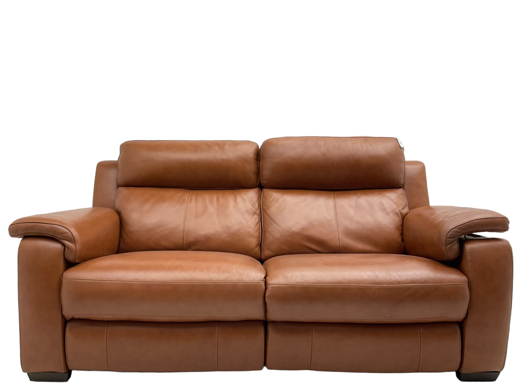 Two-seat electric reclining 'smart' sofa (W192cm - Image 2 of 8