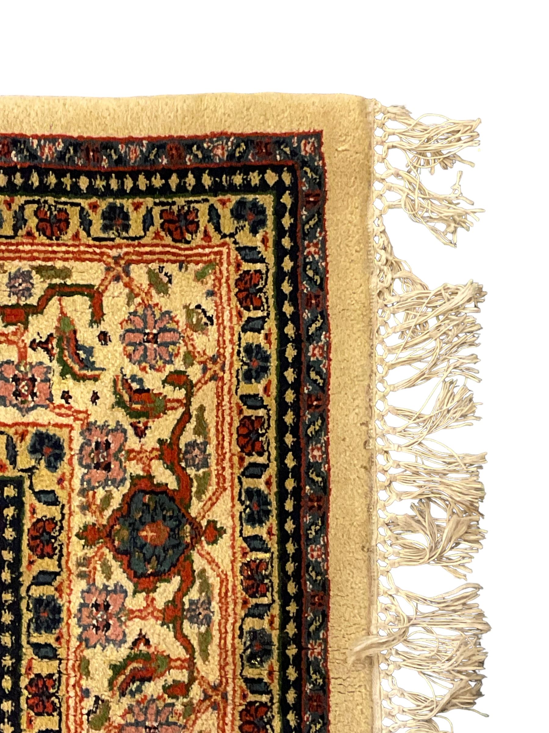 Indo-Persian Baktmar rug - Image 2 of 6