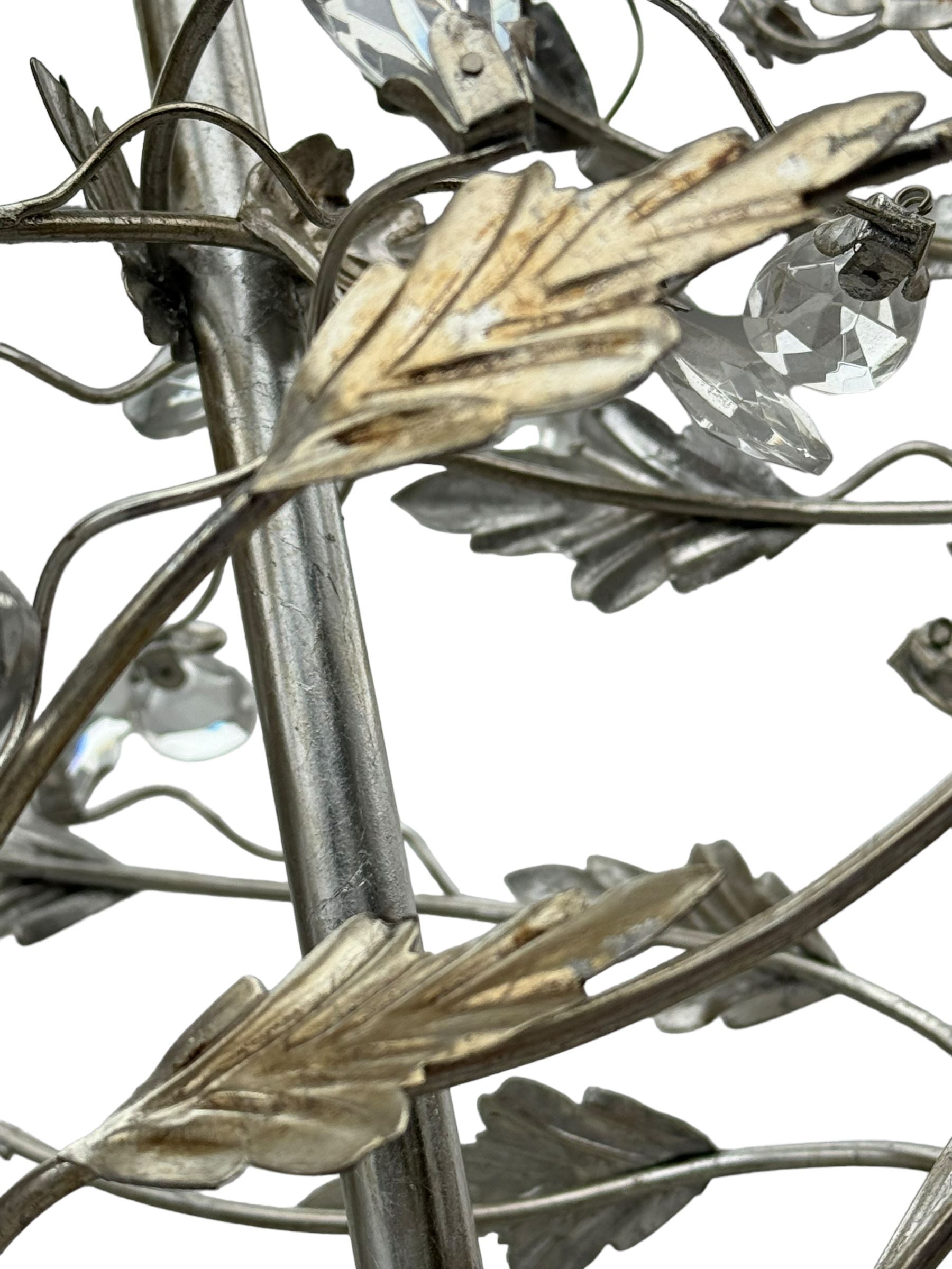 India Jane - silver finish metal chandelier - Image 5 of 8