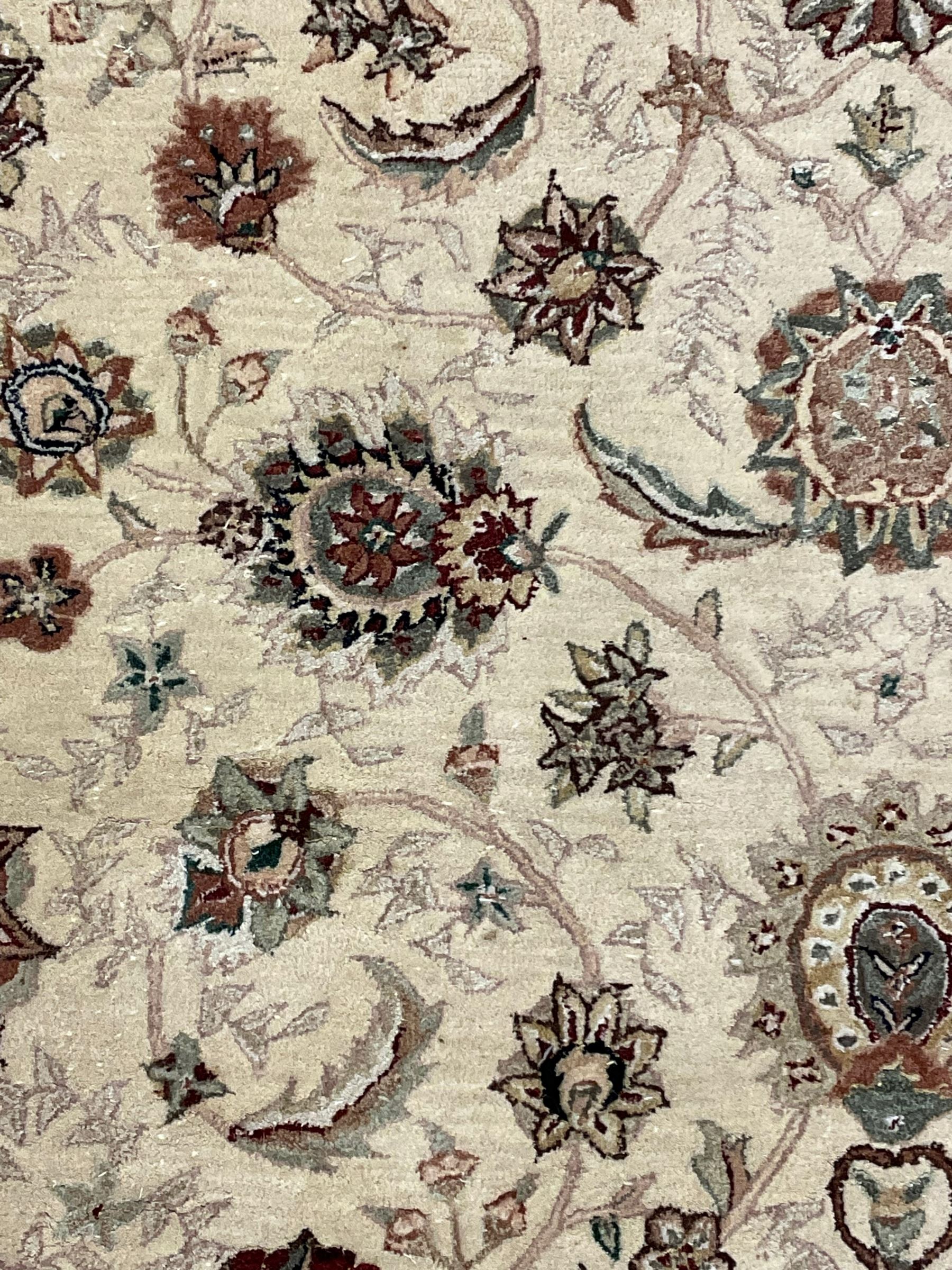 Gooch Carpets - Persian design ivory ground rug - Image 3 of 5