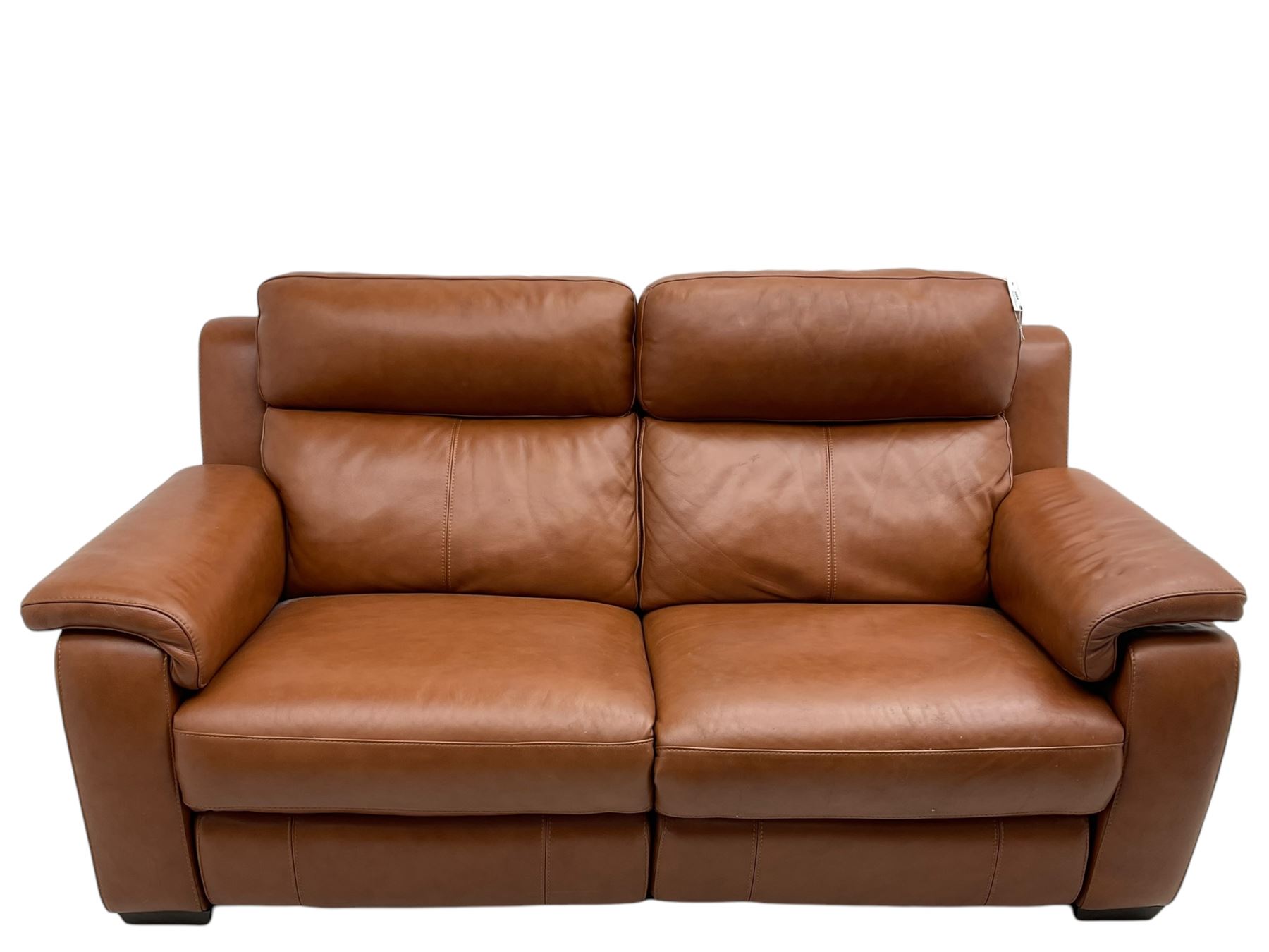 Two-seat electric reclining 'smart' sofa (W192cm - Image 6 of 8