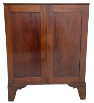 19th century mahogany collector's cabinet