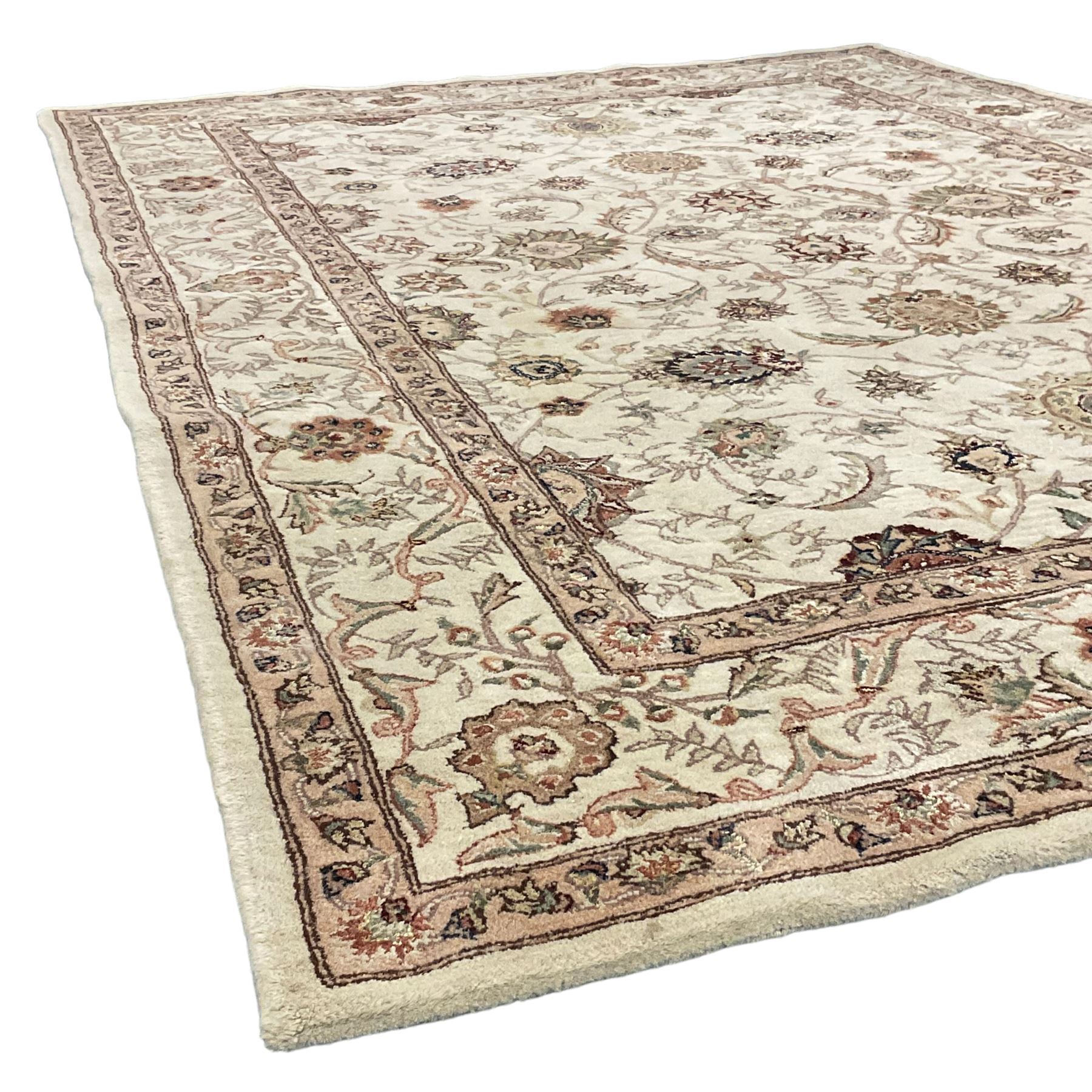 Gooch Carpets - Persian design ivory ground rug - Image 4 of 4