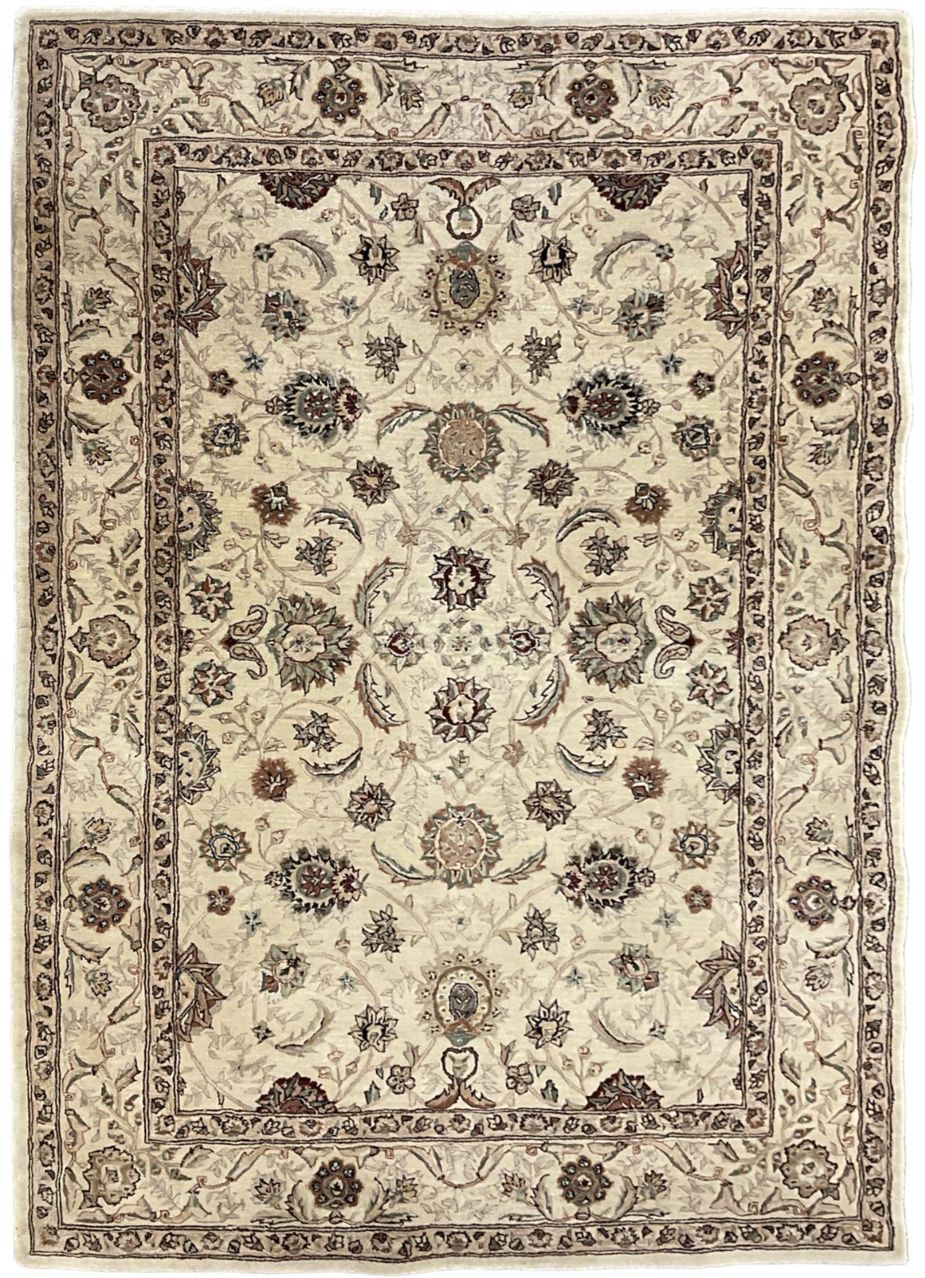 Gooch Carpets - Persian design ivory ground rug