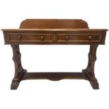 Victorian mahogany washstand