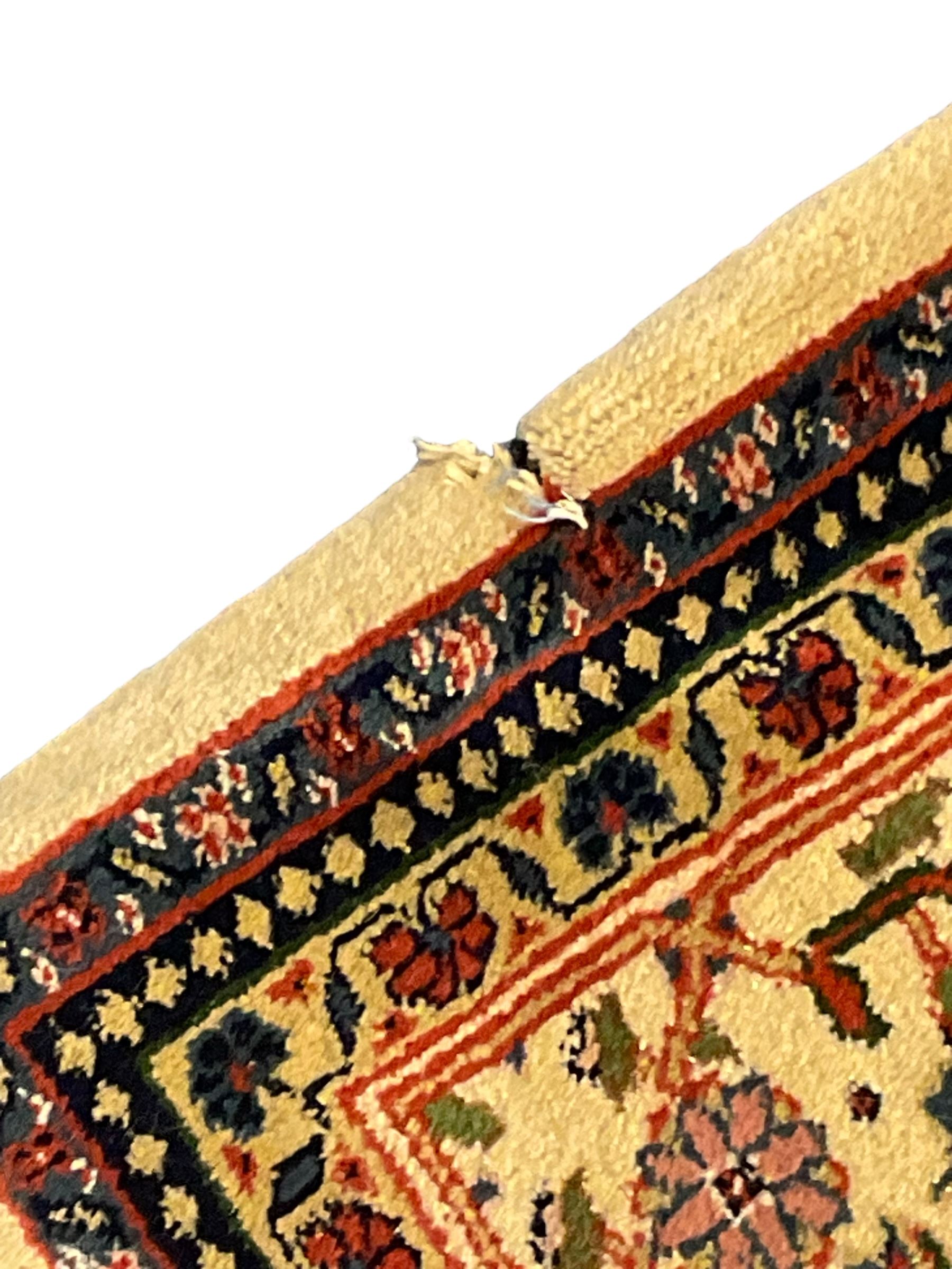 Indo-Persian Baktmar rug - Image 5 of 6