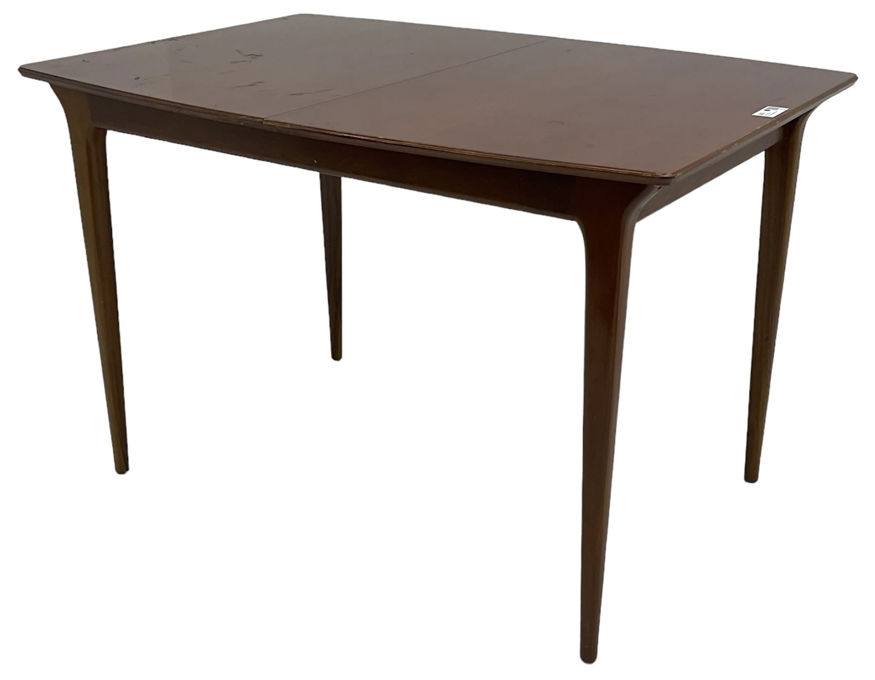 McIntosh - mid-20th century teak extending dining table - Image 5 of 8