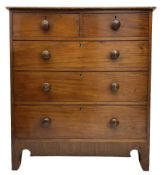 19th century mahogany and pine chest