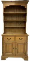 20th century pine dresser