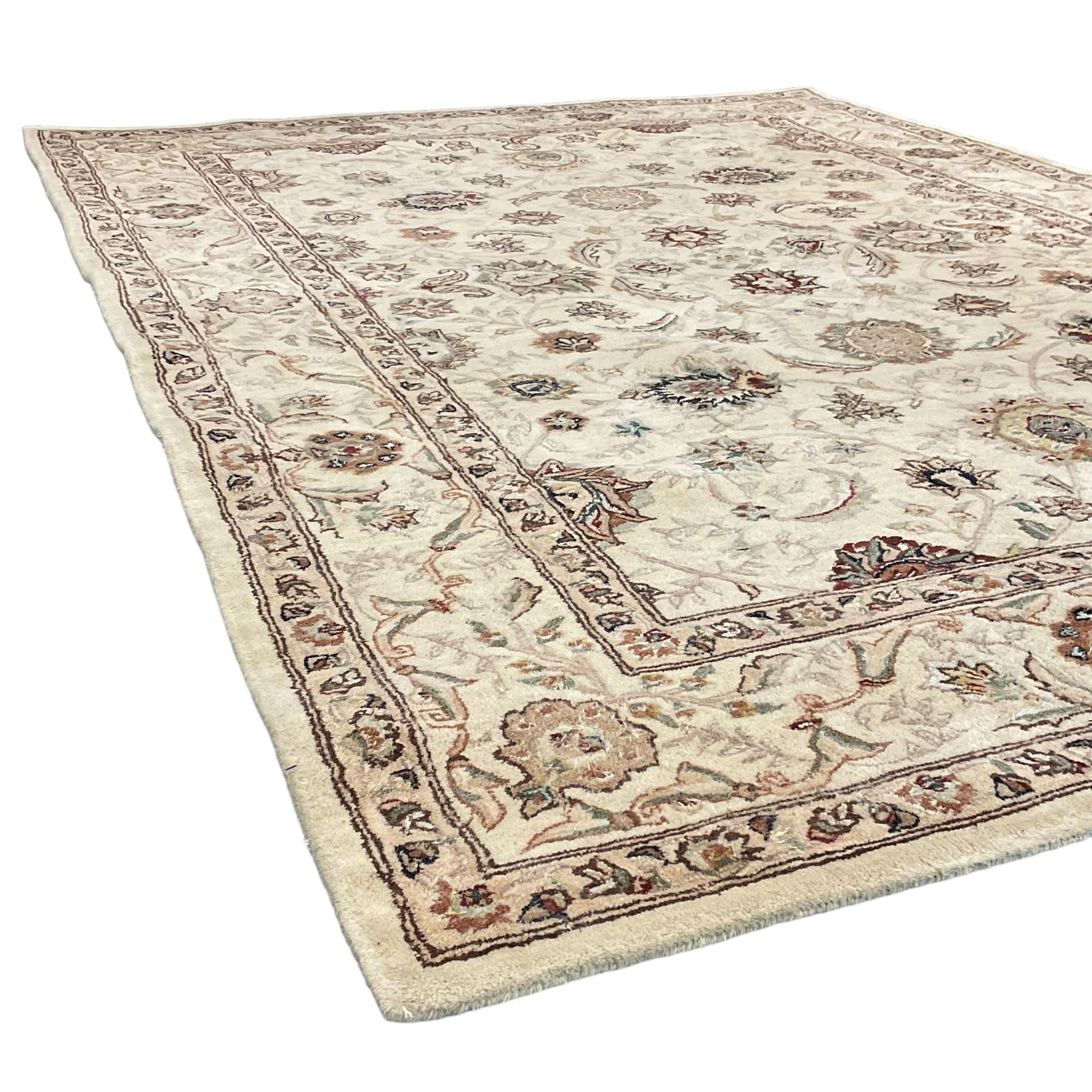 Gooch Carpets - Persian design ivory ground rug - Image 5 of 5