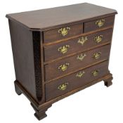 George III Chippendale design mahogany chest