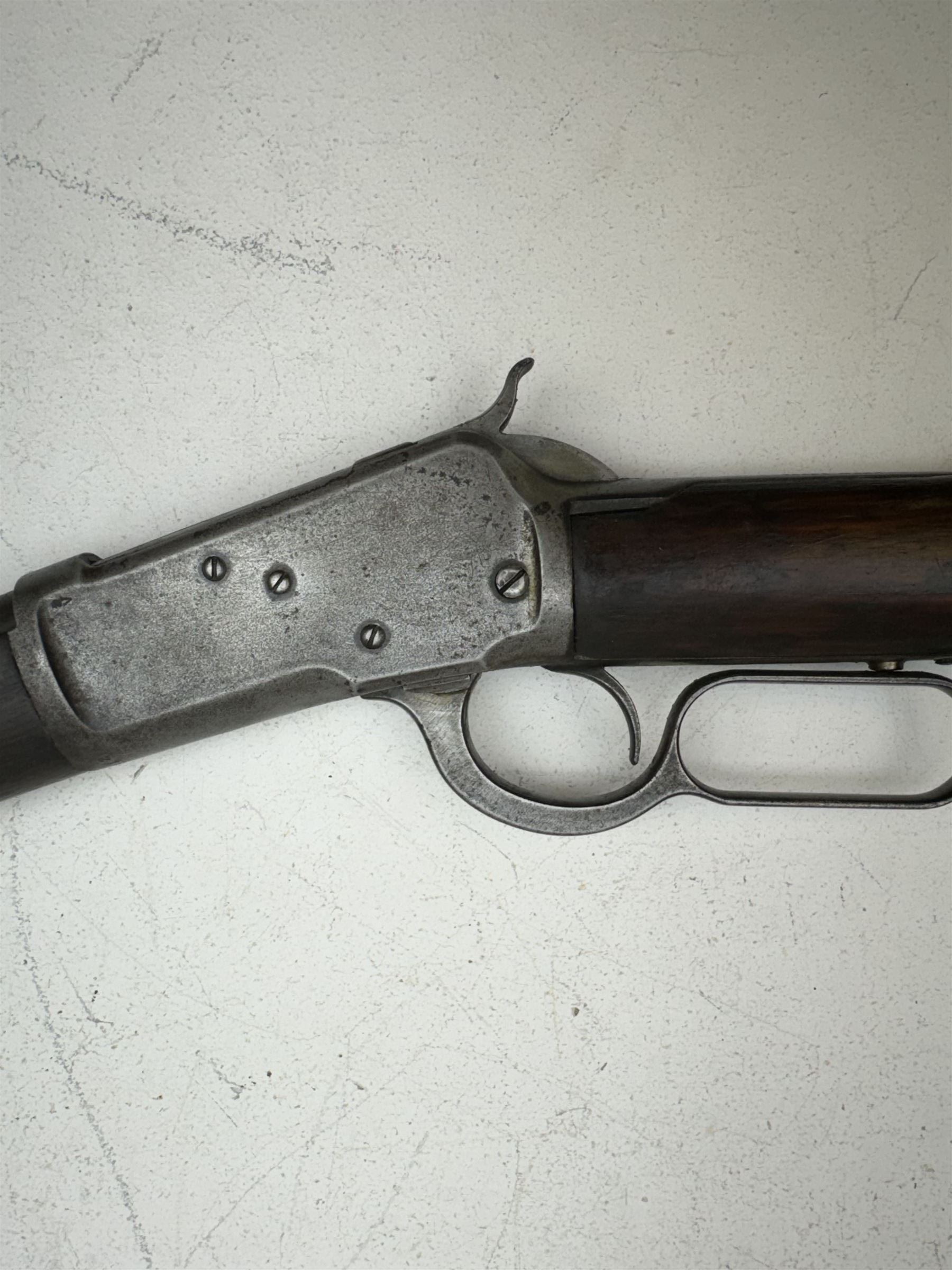 SECTION 1 FIREARMS CERTIFICATE REQUIRED - Winchester Model 1892 32/20 saddle carbine - Bild 12 aus 15