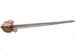 Scottish basket-hilted sword