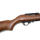 SECTION 1 FIREARMS CERTIFICATE REQUIRED - Ruger model 10-22 .22lr semi auto rifle with 46cm (18") ba