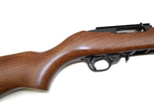 SECTION 1 FIREARMS CERTIFICATE REQUIRED - Ruger model 10-22 .22lr semi auto rifle with 46cm (18") ba