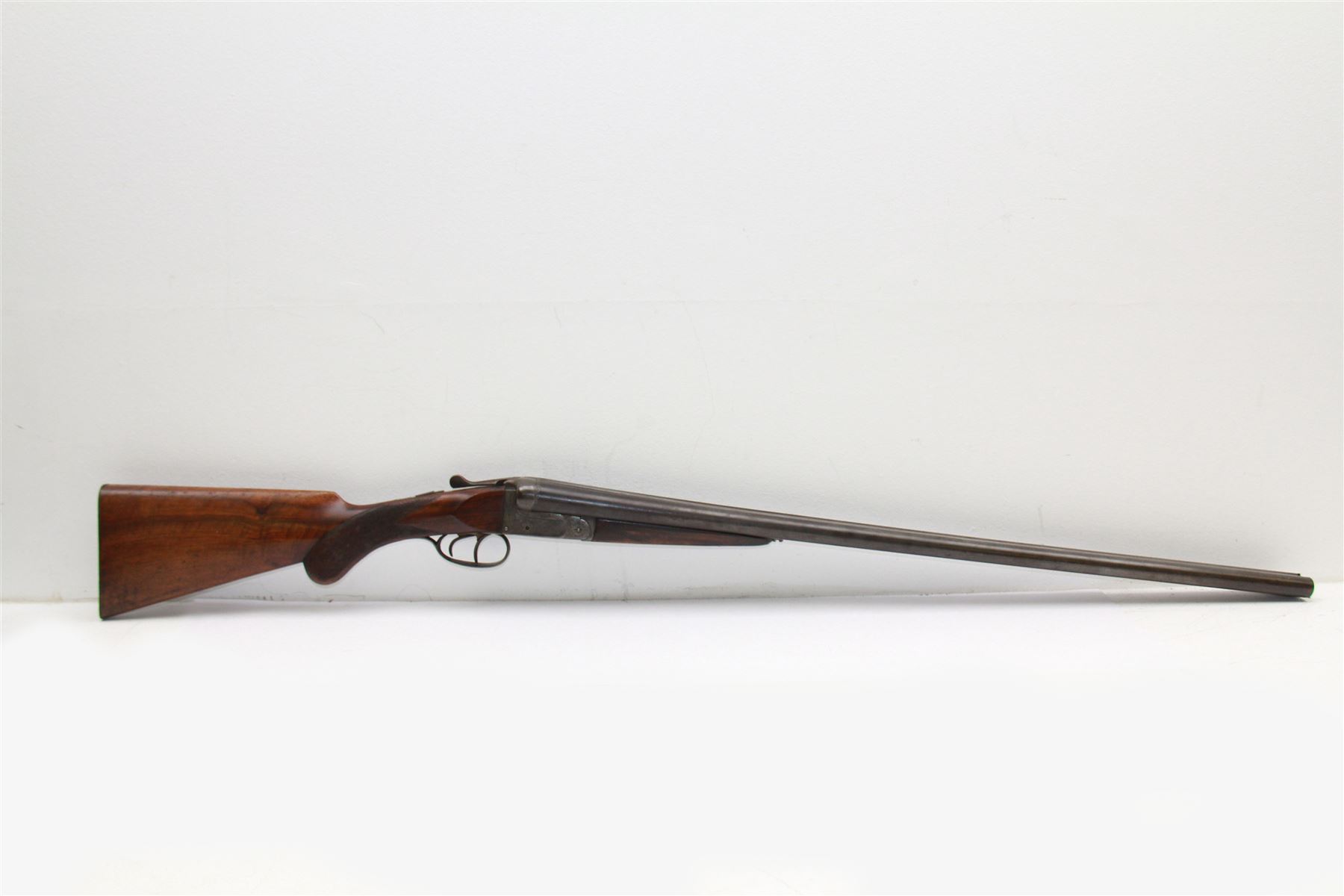 SHOTGUN CERTIFICATE REQUIRED - foreign 12-bore double trigger side by side double barrel shotgun ser - Image 2 of 16