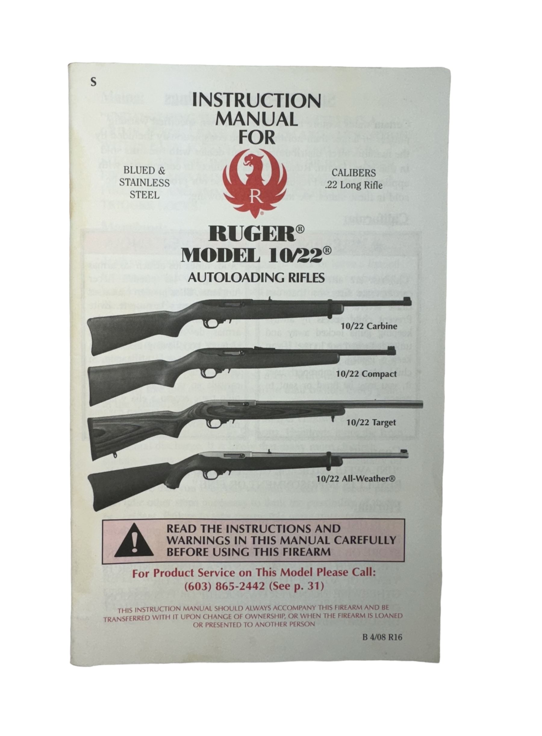 SECTION 1 FIREARMS CERTIFICATE REQUIRED - Ruger model 10-22 .22lr semi auto rifle with 46cm (18") ba - Image 12 of 13