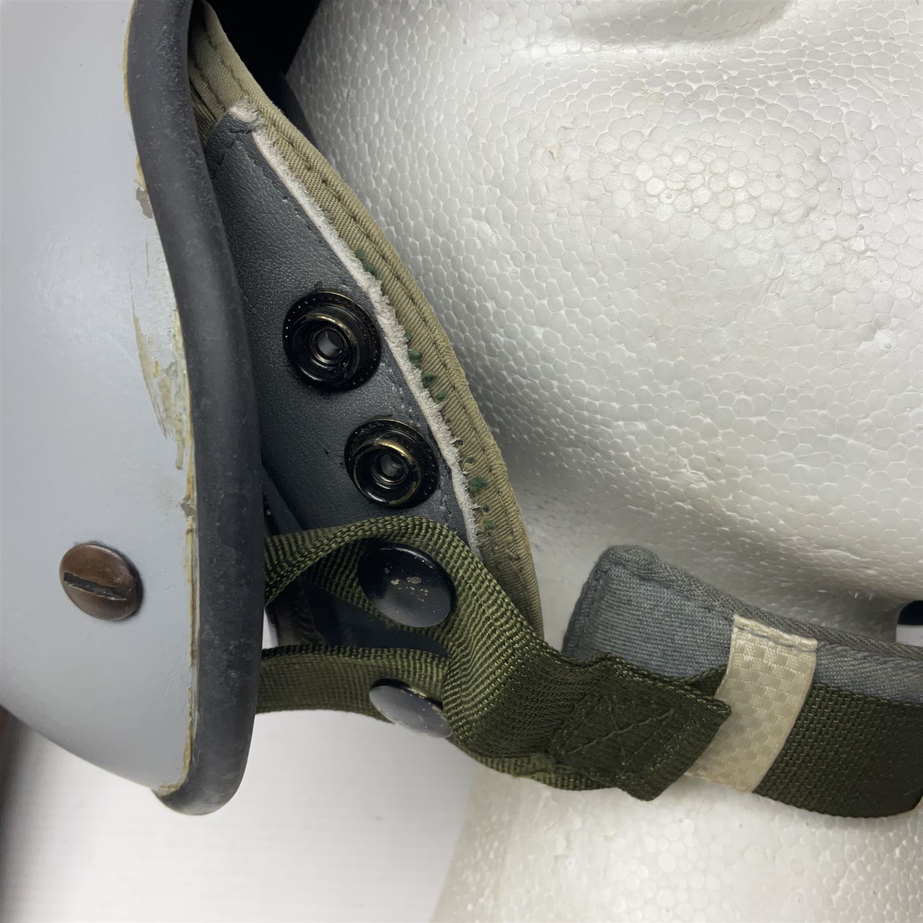 Silver grey SPH-4B Flight Helmet as used by helicopter pilots in the USAF and US Army in the 1990s; - Image 8 of 20