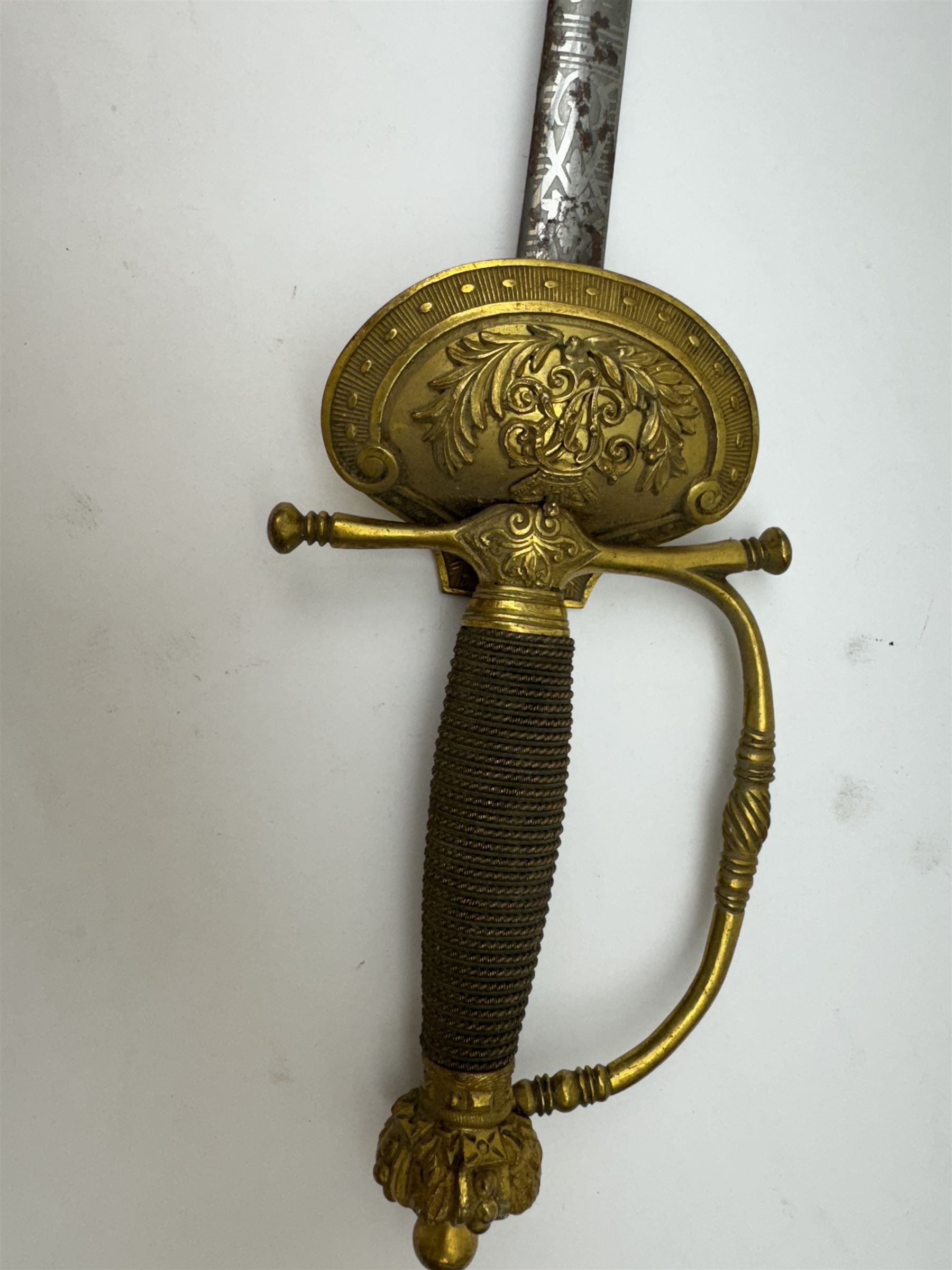 British Victorian court sword - Image 3 of 7