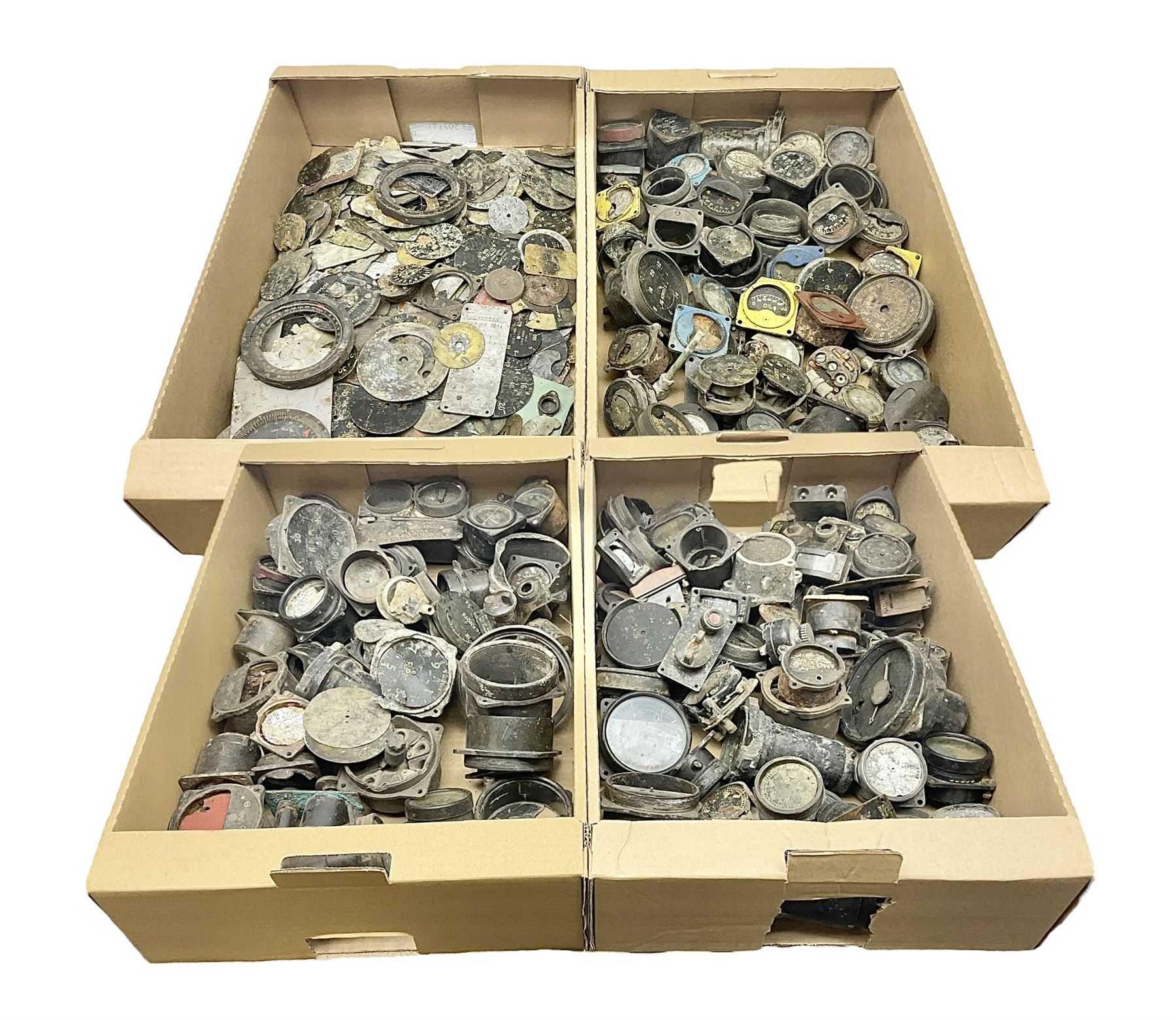 Large collection of gauge parts
