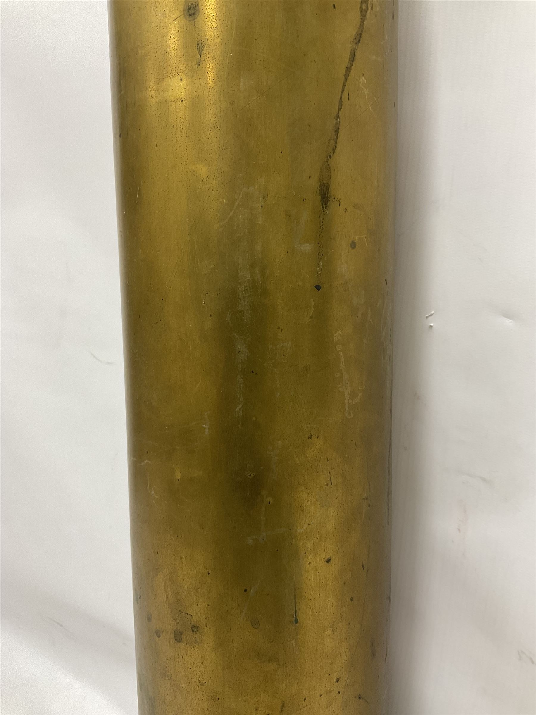 Large brass shell case - Image 5 of 12