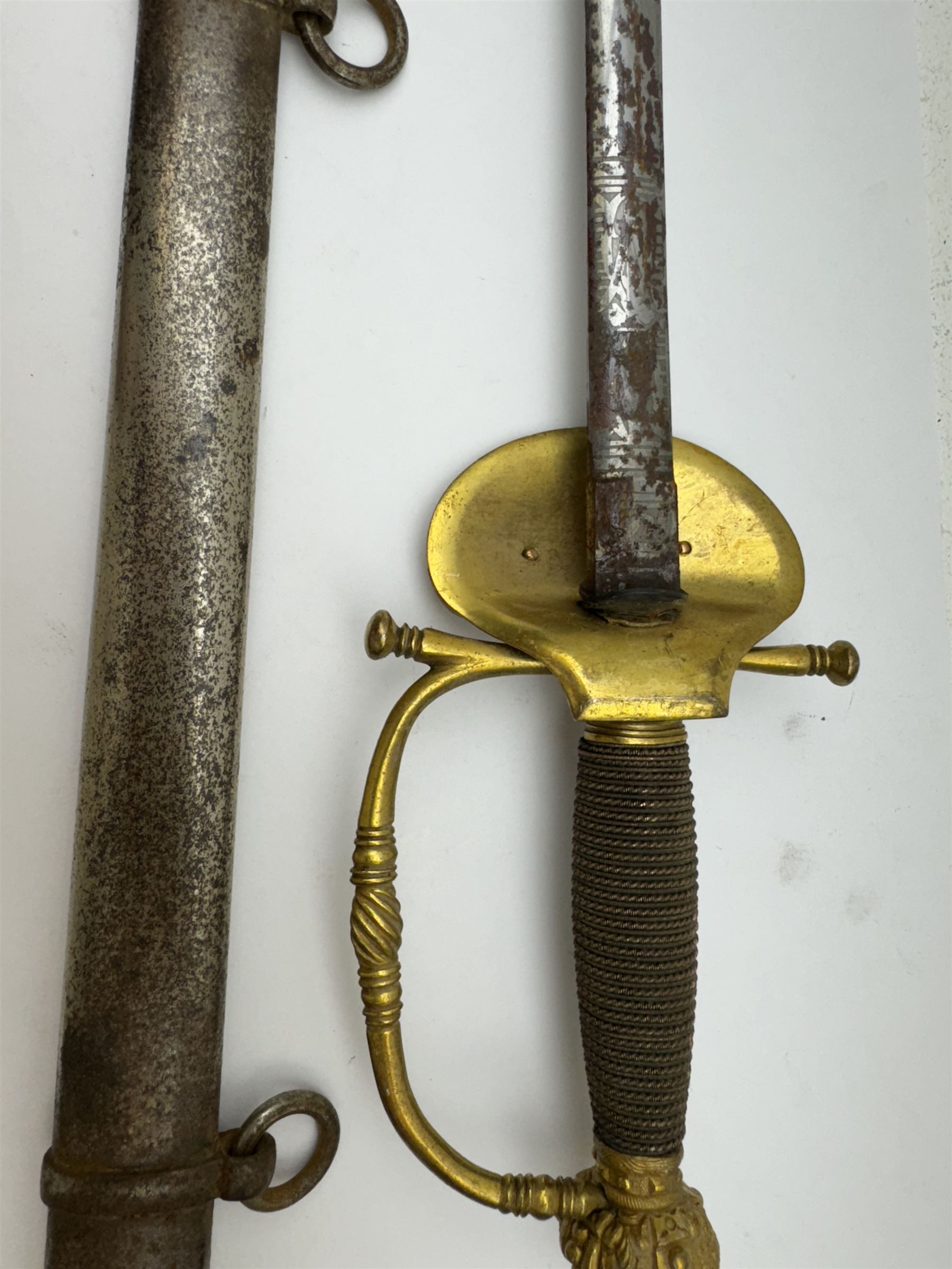 British Victorian court sword - Image 6 of 7