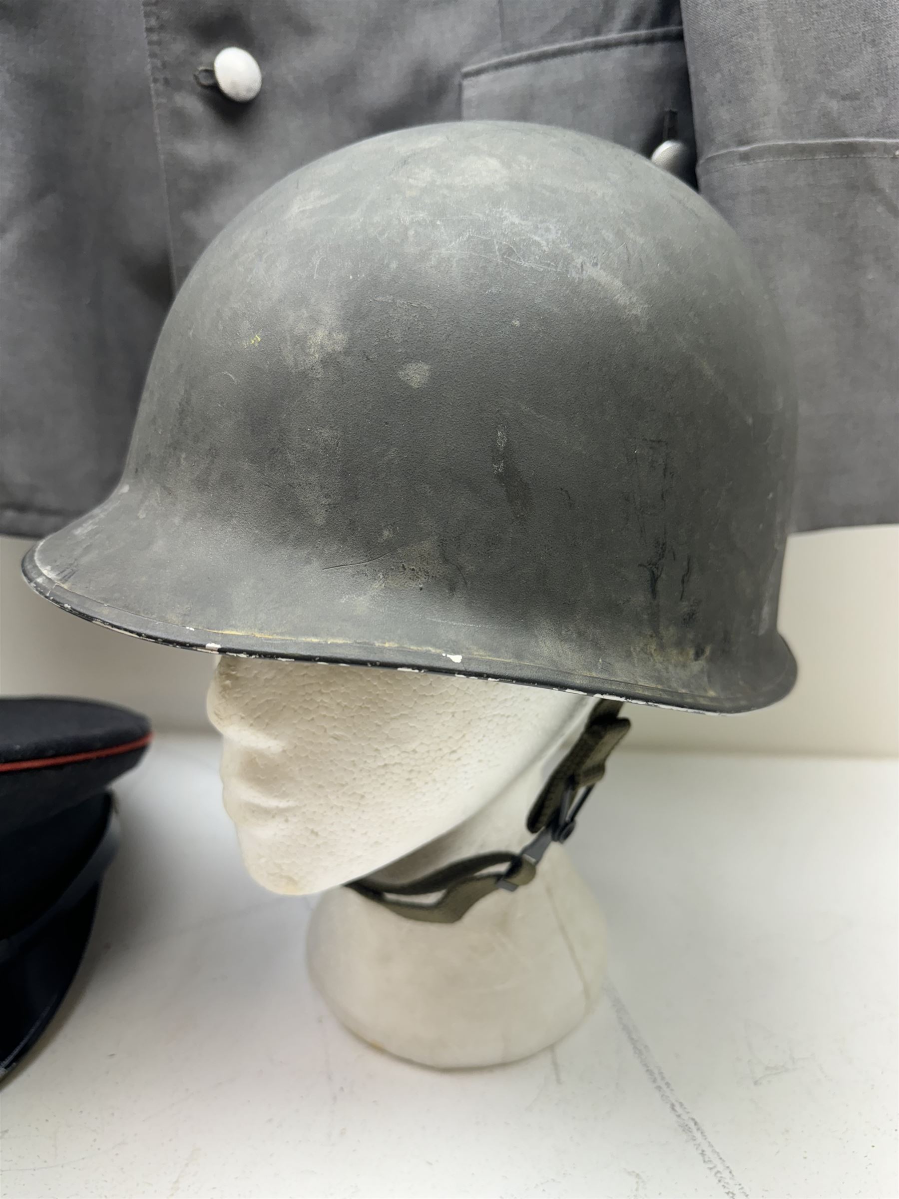 West German helmet steel helmet - Image 2 of 5