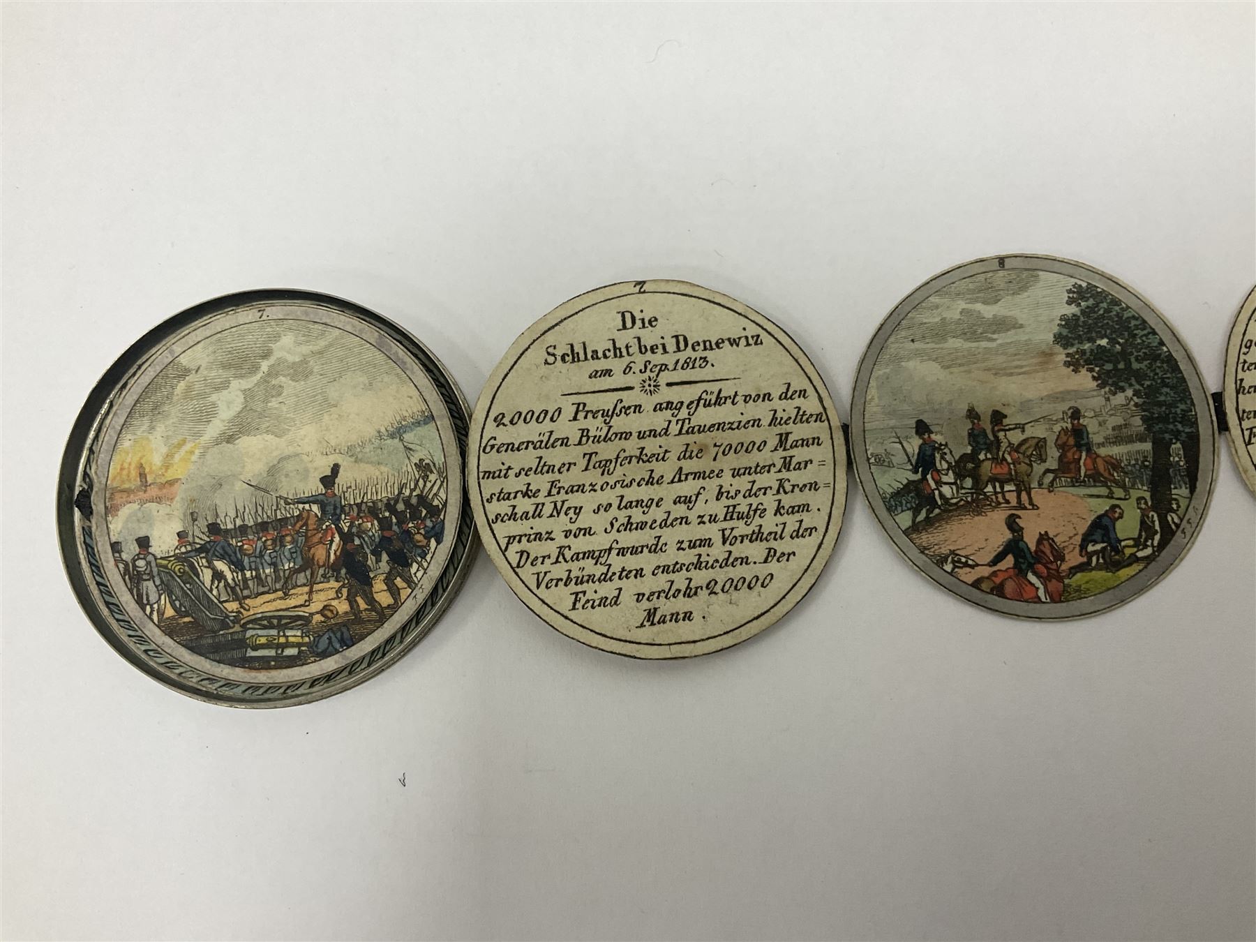 Grolier Club’s silver Schraubmedaille to commemorate the German campaign of 1813 - Image 6 of 18