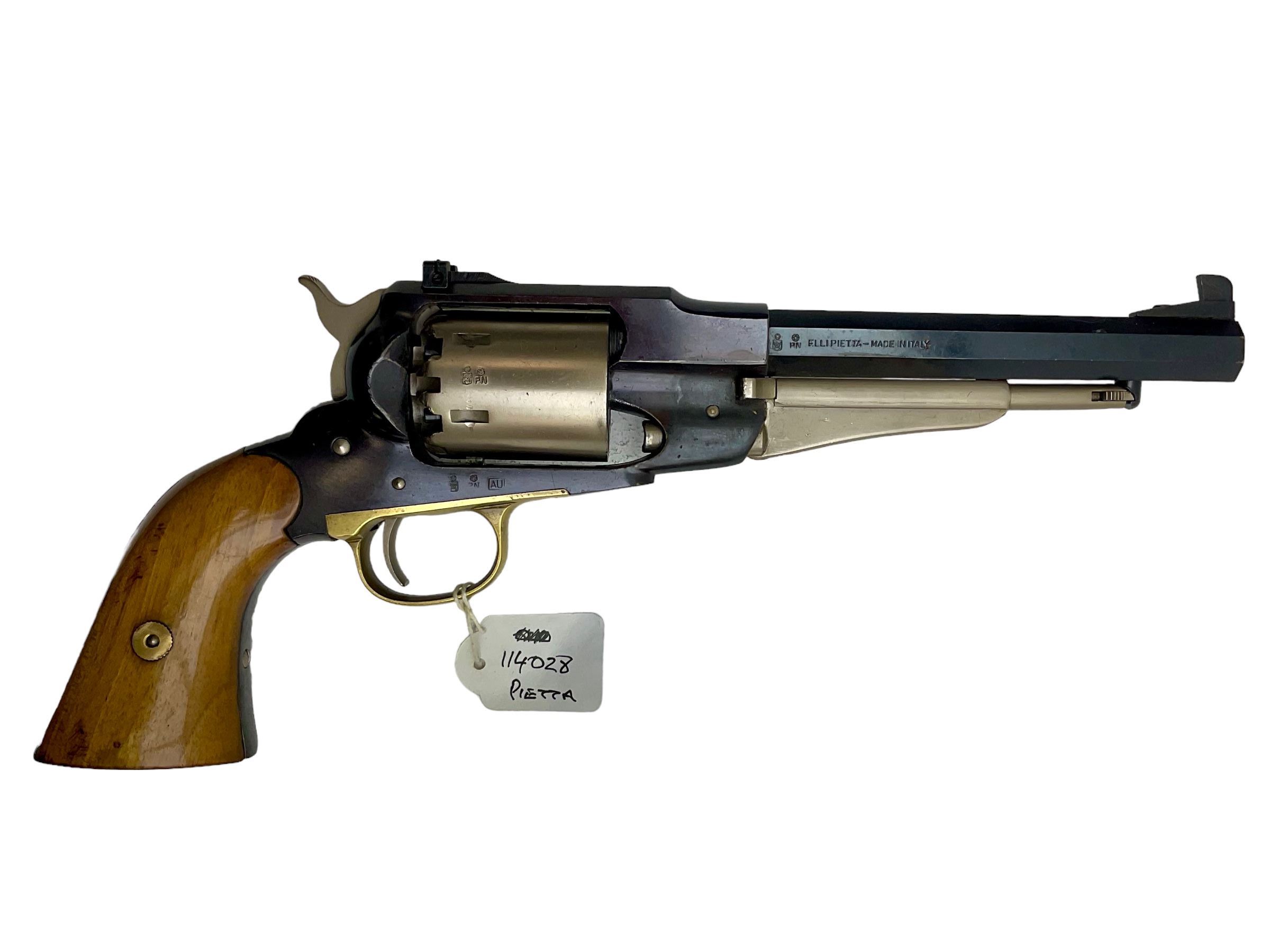 SECTION 1 FIREARMS CERTIFICATE REQUIRED - Pietta 1858 Remington target black powder muzzleloading pi