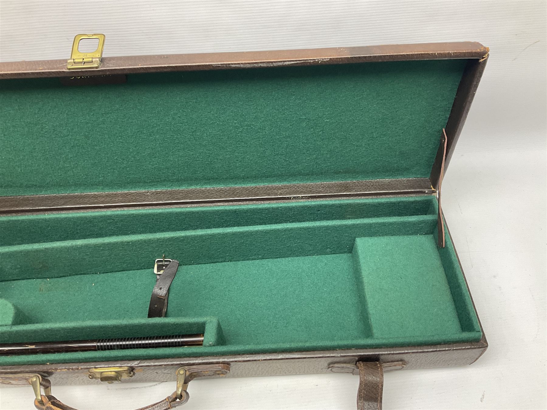 Leather fitted shotgun case L81cm - Bild 30 aus 34