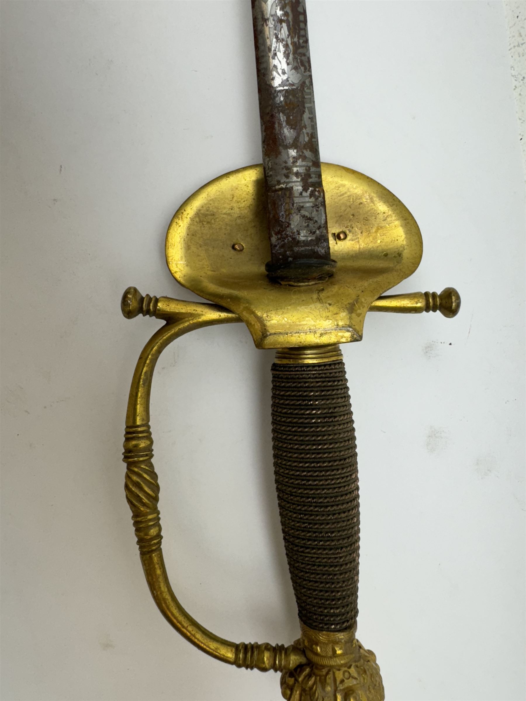 British Victorian court sword - Image 5 of 7