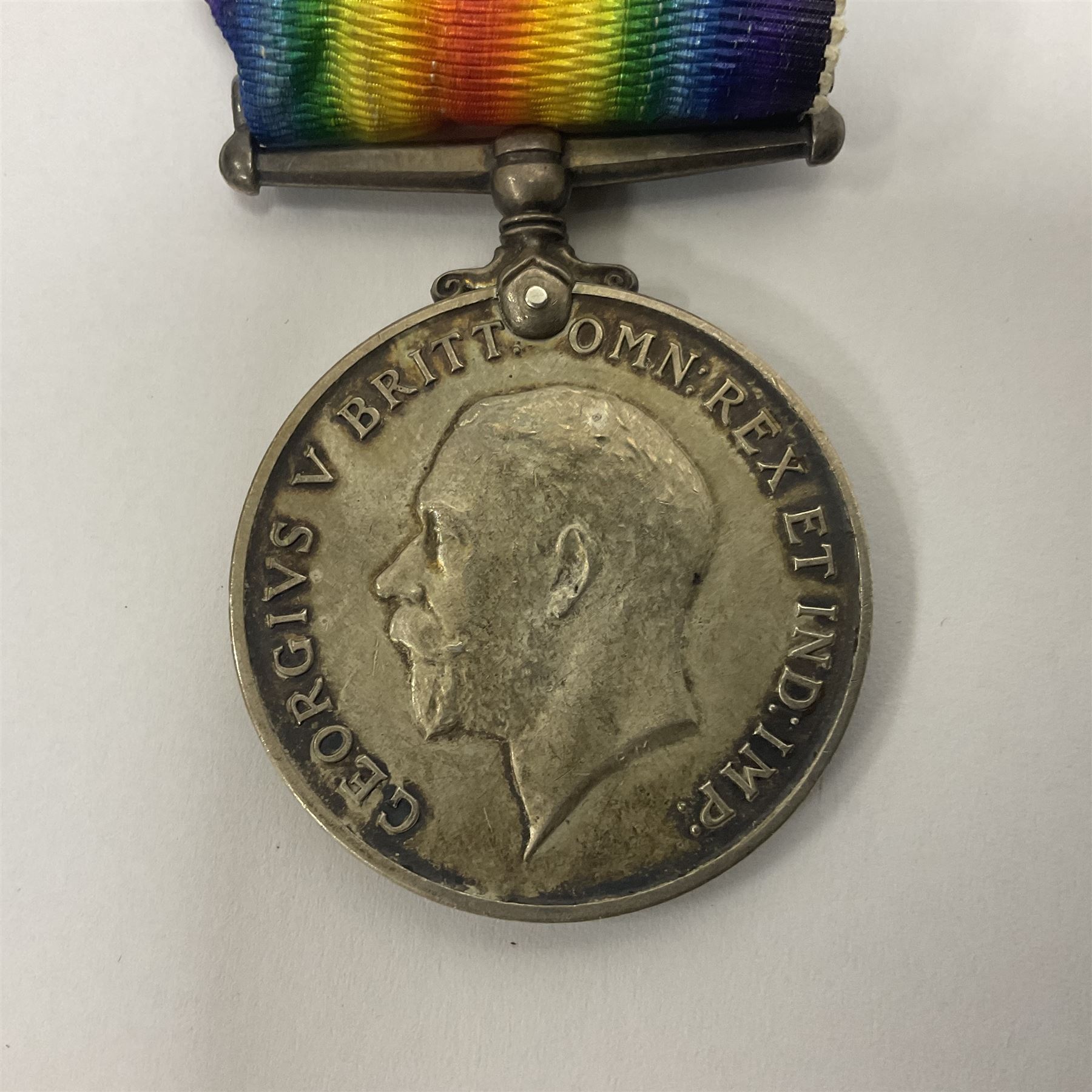 Trio of WWI medals comprising British War Medal - Bild 8 aus 12