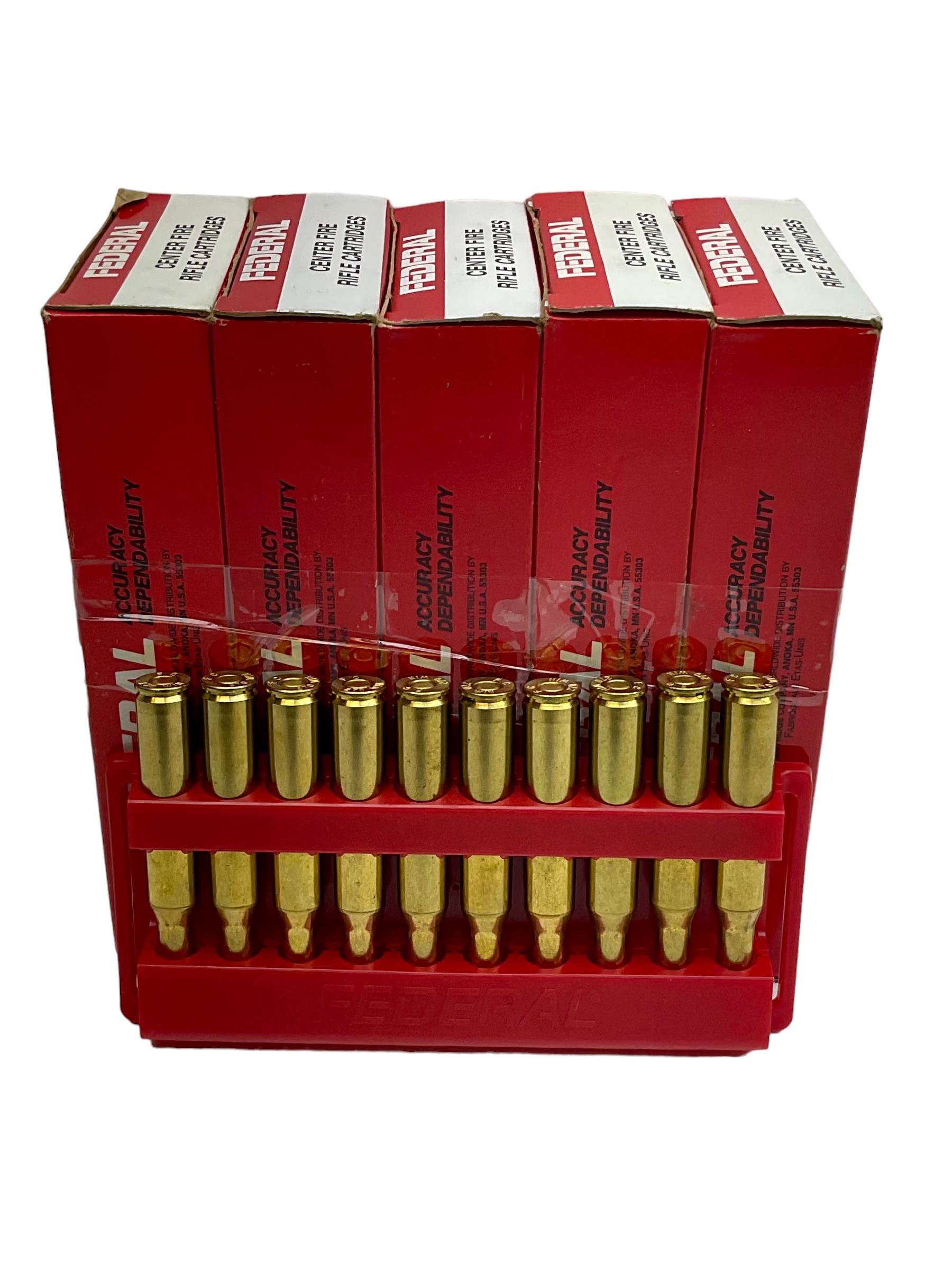 SECTION 1 FIREARMS CERTIFICATE REQUIRED - One hundred rounds of Federal 207 130 GR Hi Sock Soft Poin