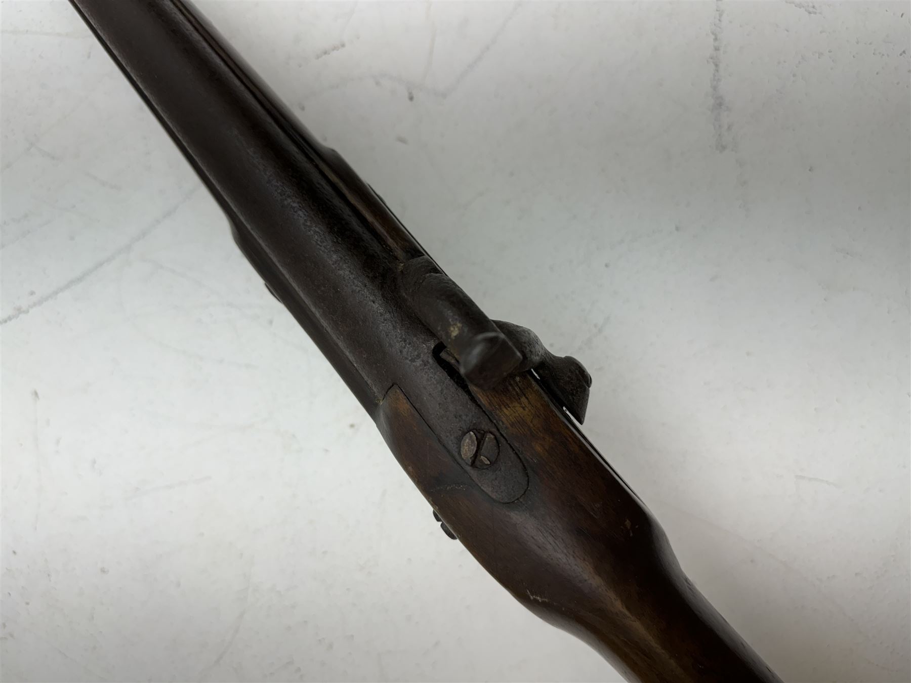 19th century single barrel percussion fire shotgun - Image 12 of 13