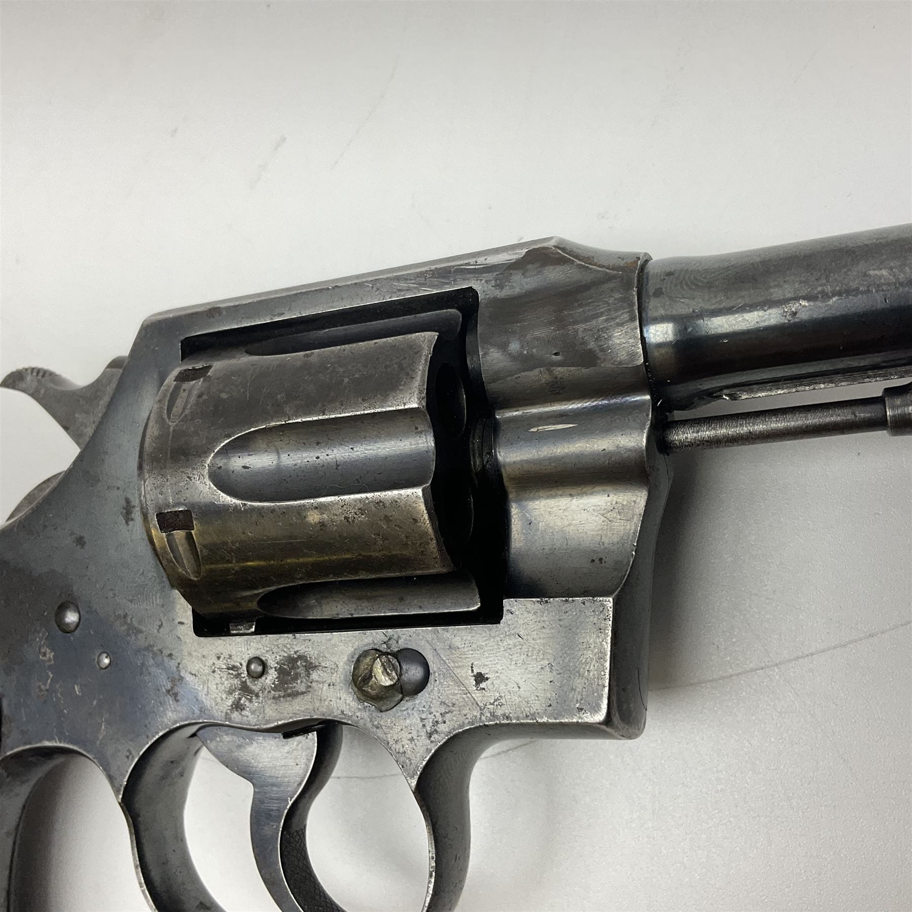 Deactivated Colt Official Police 38-200 six-shot revolver - Image 7 of 15