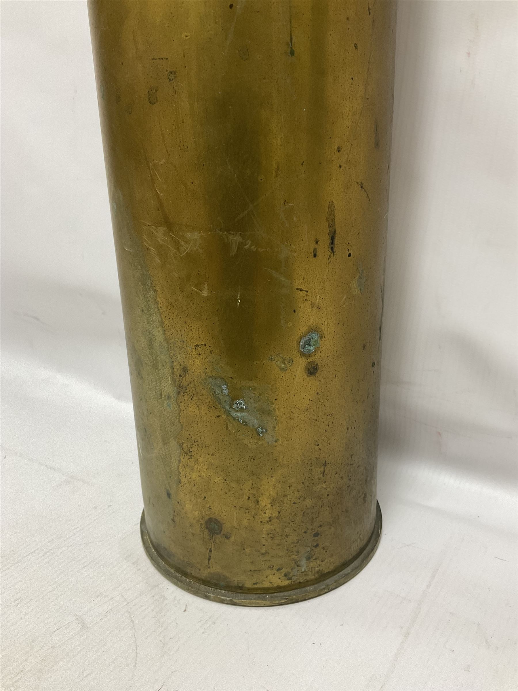 Large brass shell case - Bild 6 aus 12