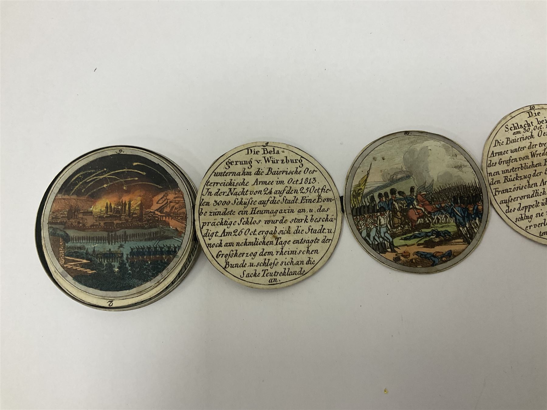 Grolier Club’s silver Schraubmedaille to commemorate the German campaign of 1813 - Image 12 of 18