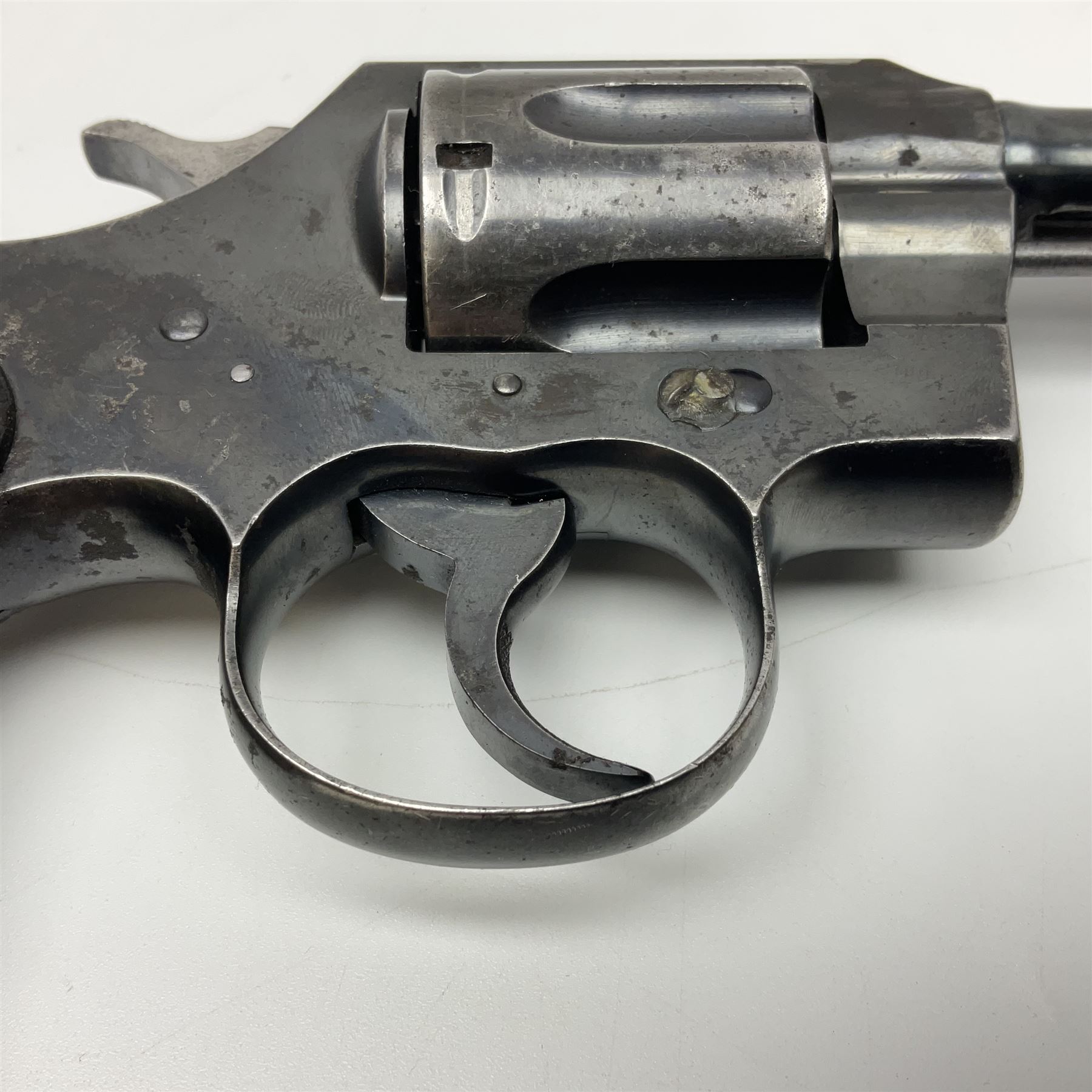 Deactivated Colt Official Police 38-200 six-shot revolver - Image 6 of 15