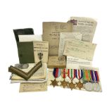 WWII group of six medals comprising 1939-45 Star