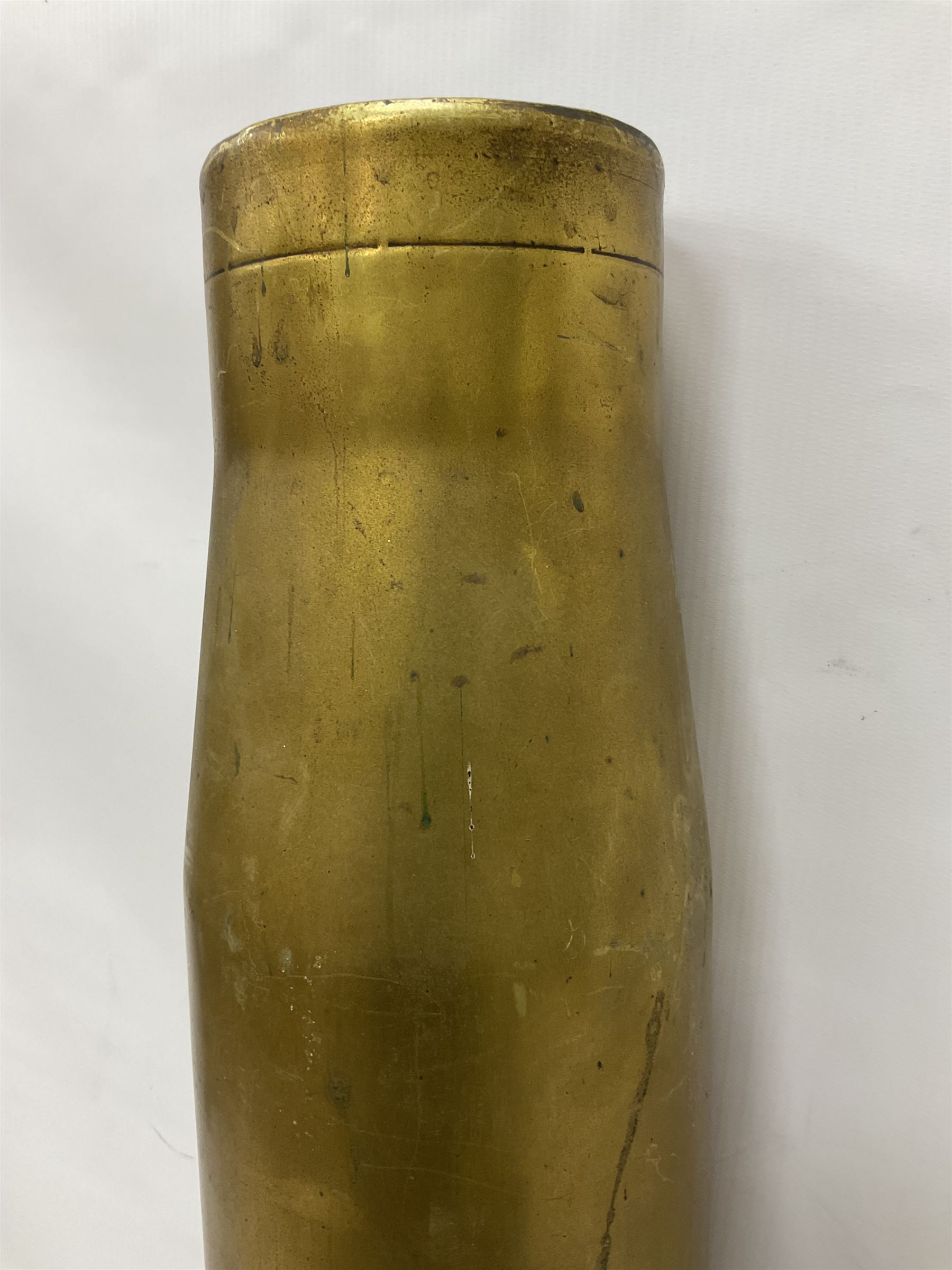 Large brass shell case - Bild 4 aus 12