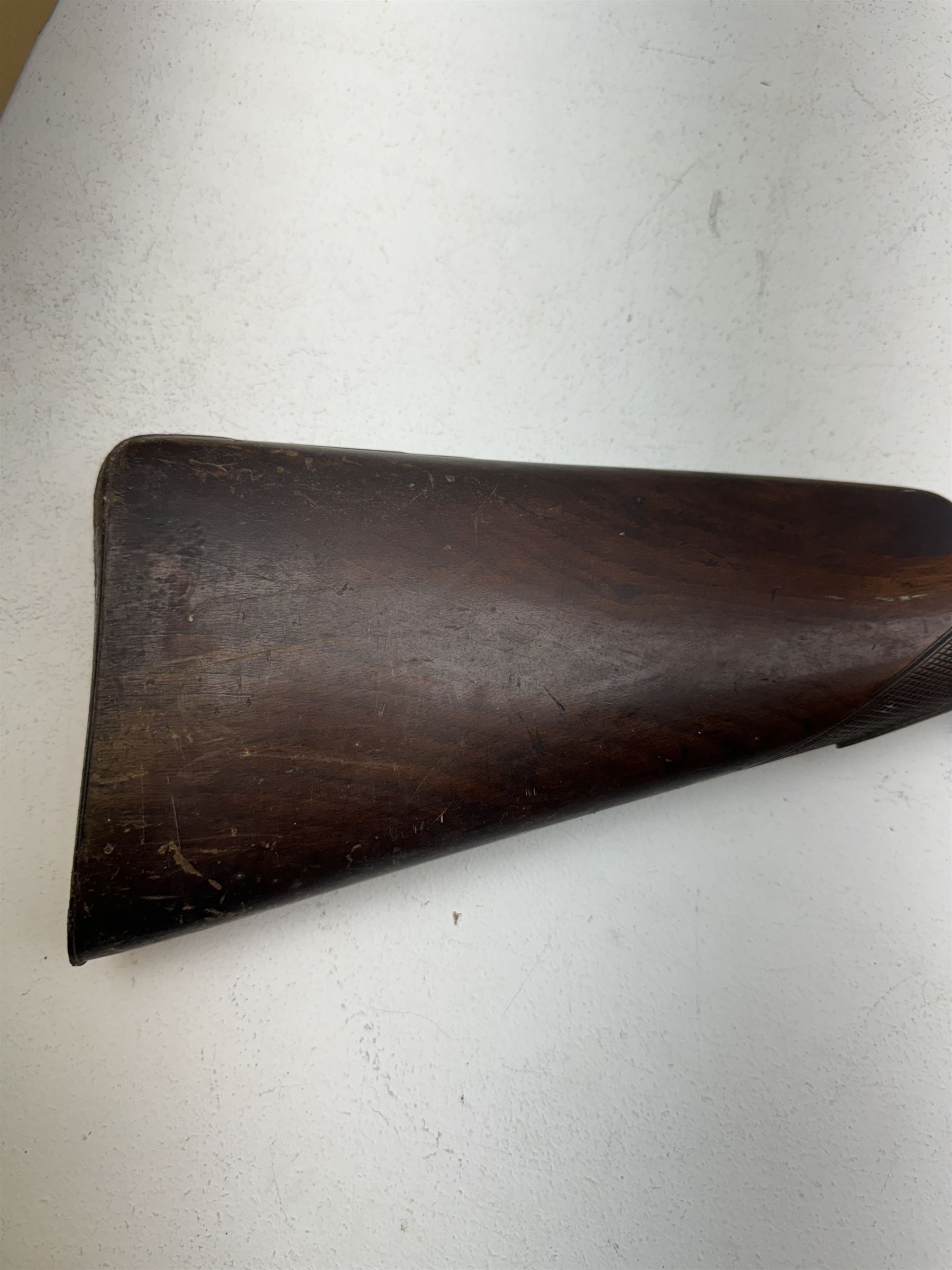 19th century single barrel percussion fire shotgun - Image 9 of 13