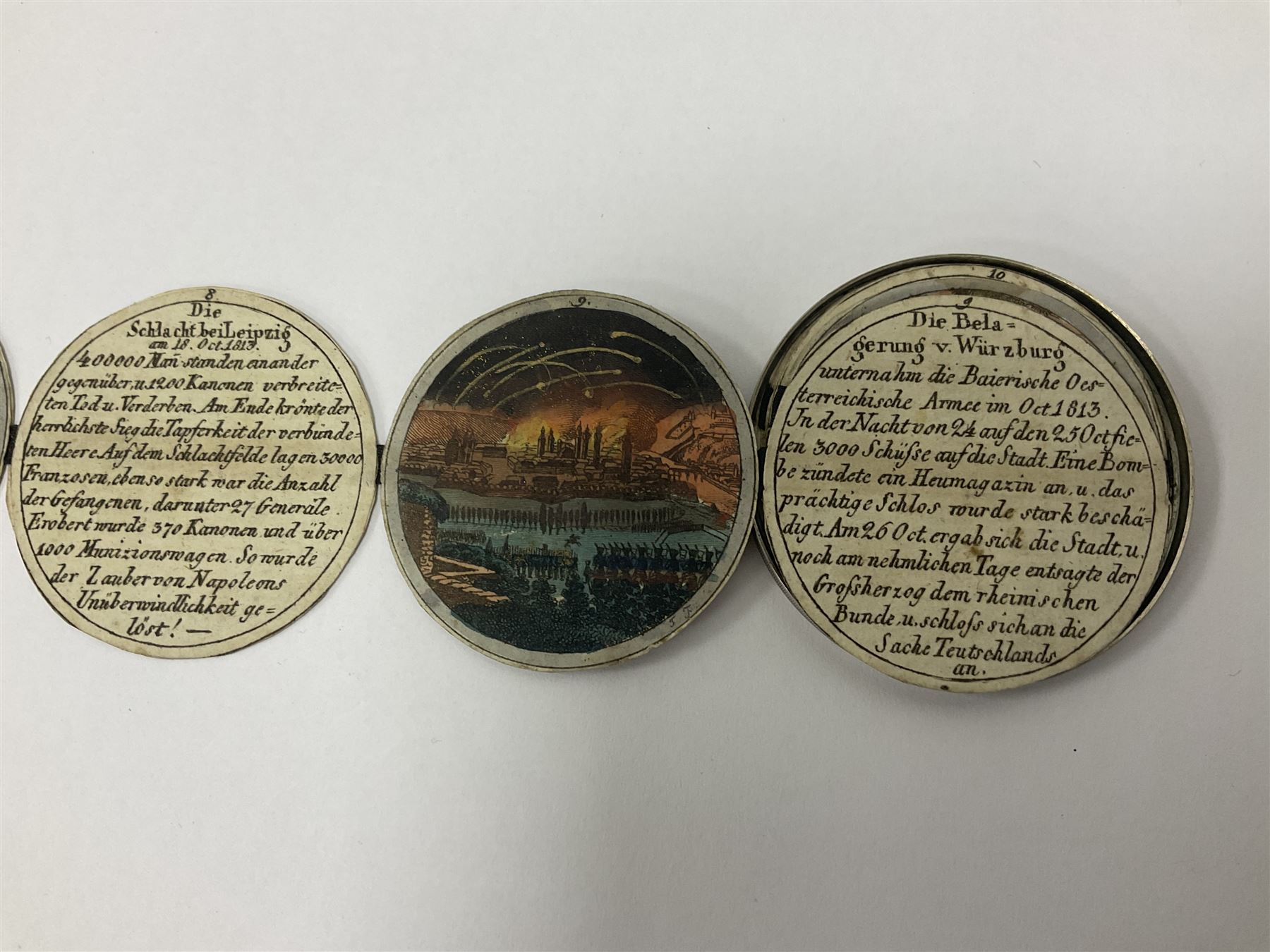 Grolier Club’s silver Schraubmedaille to commemorate the German campaign of 1813 - Image 8 of 18