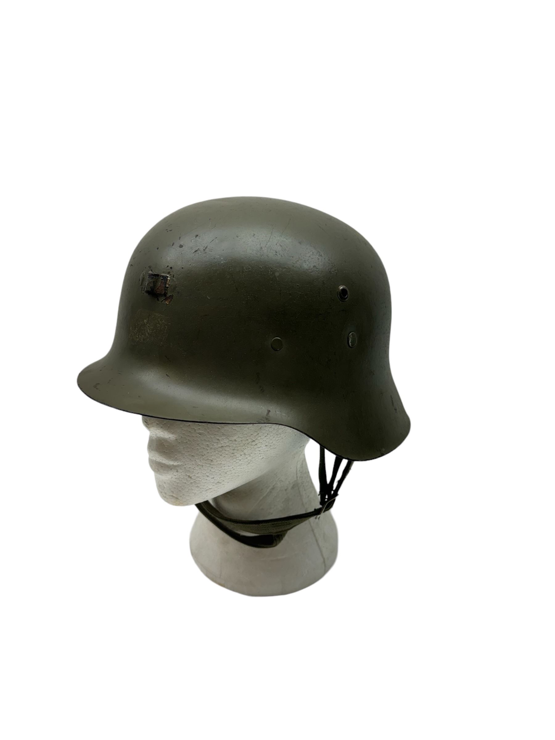 WWII Spanish combat steel helmet model Z