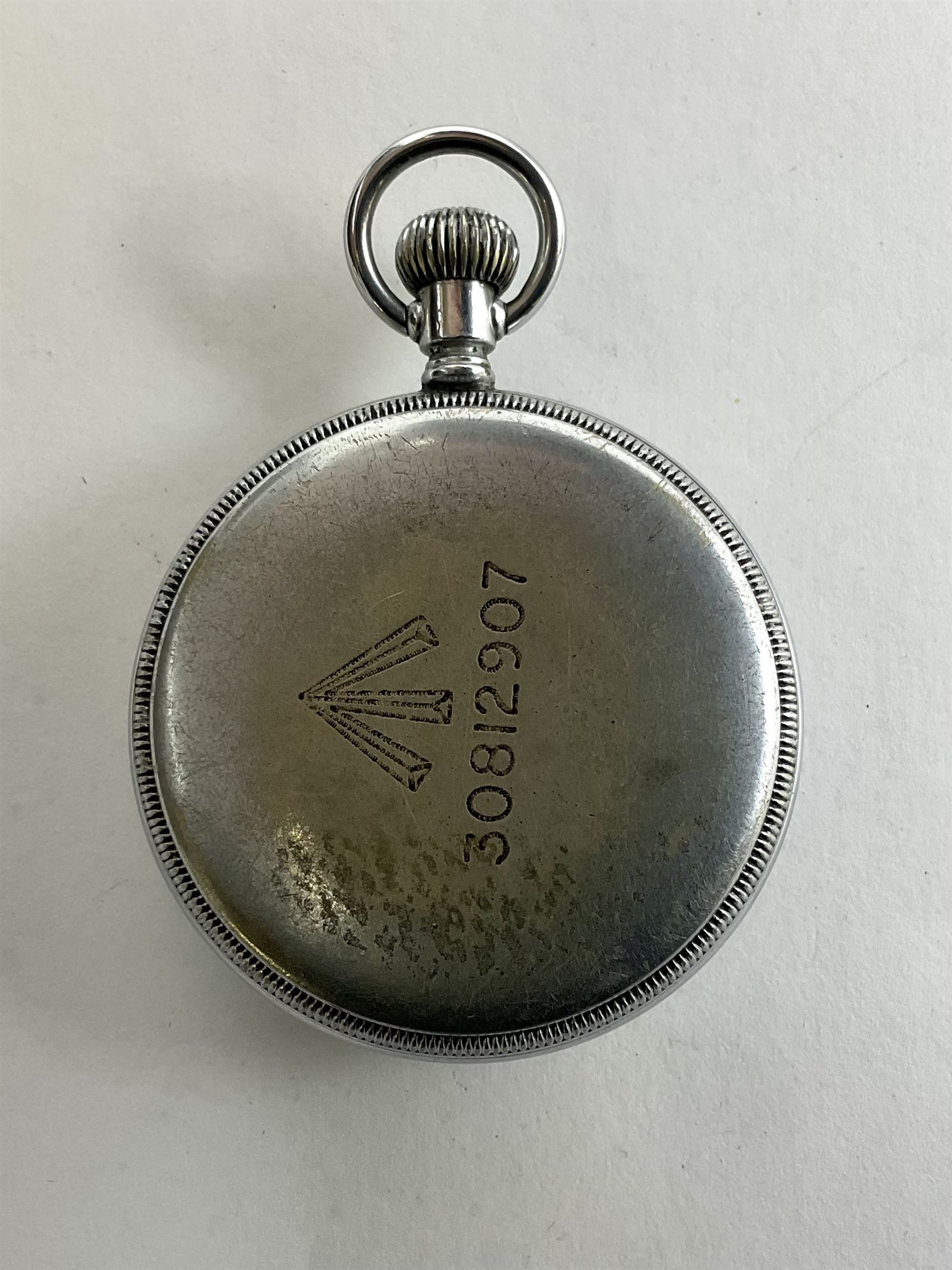 Waltham military open face pocket watch - Image 3 of 3