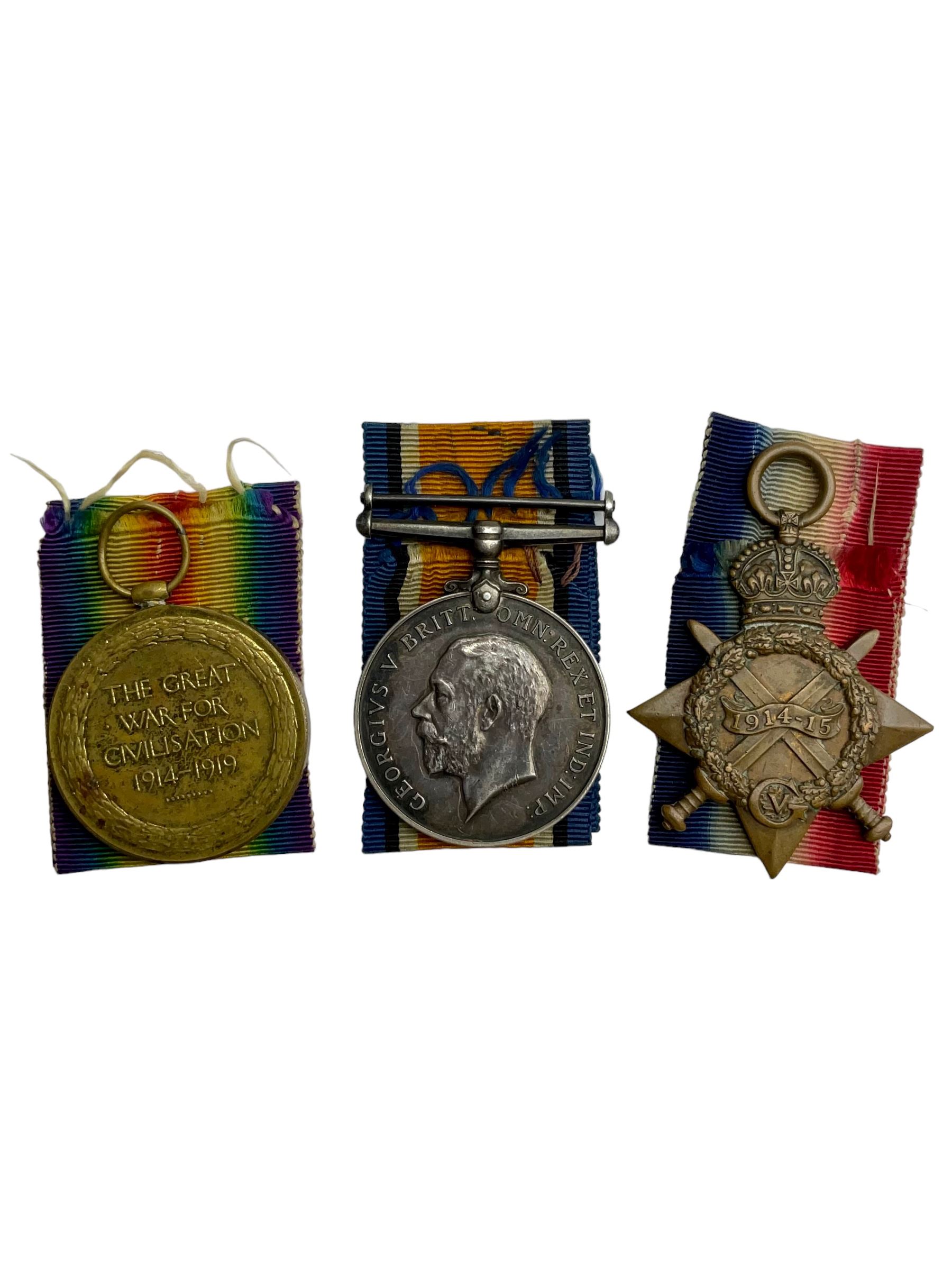 WWI medal pair comprising War and Victory medals named to '1182 GNR. A. HARRISON. R. A.' and 1914-15