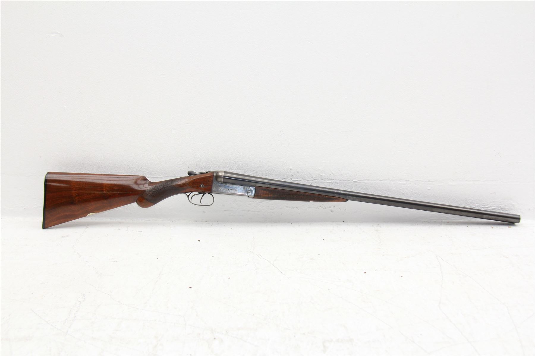 SHOTGUN CERTIFICATE REQUIRED- W.W Greener 12 bore side-by-side boxlock non ejector double trigger Em - Image 2 of 14