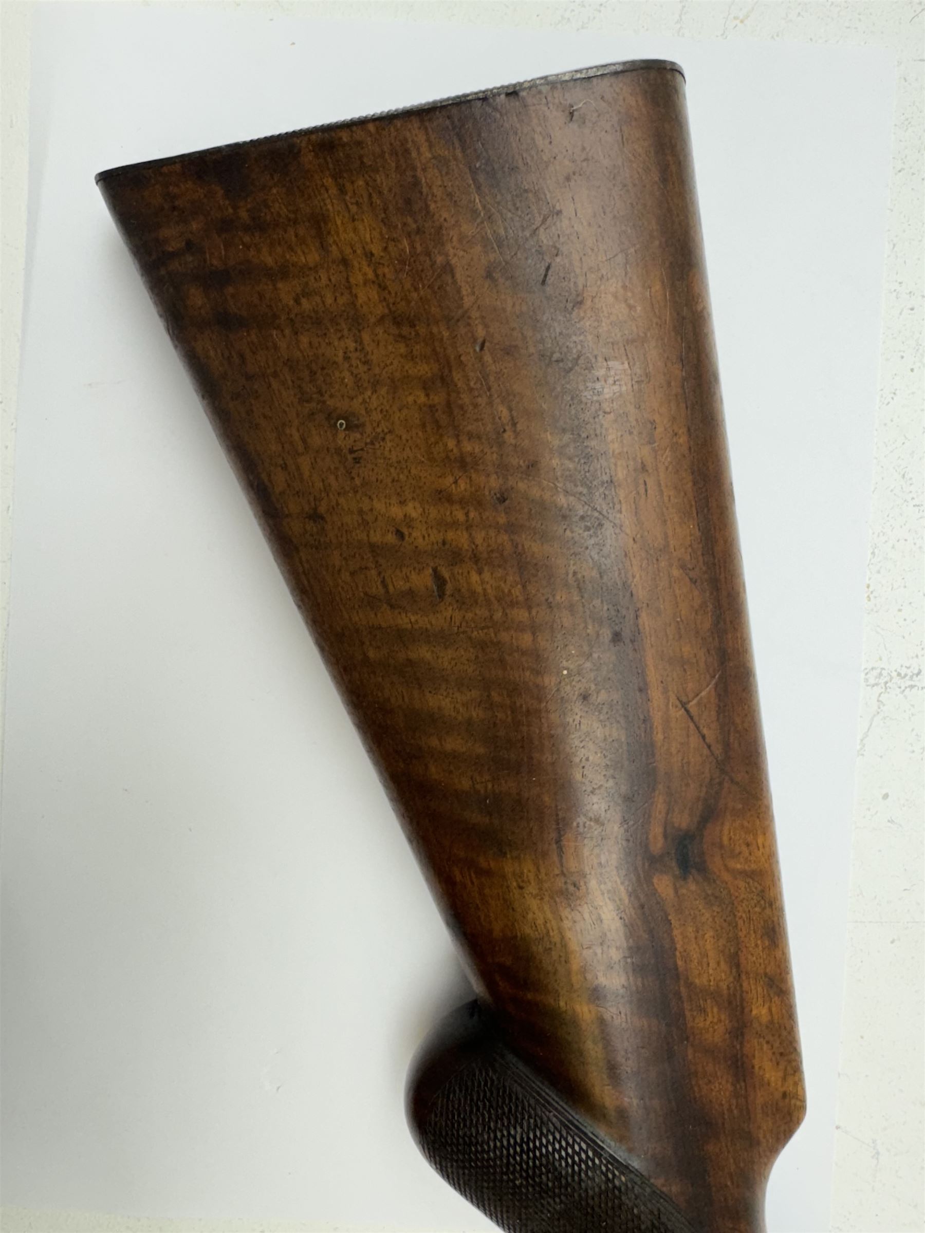SHOTGUN CERTIFICATE REQUIRED - foreign 12-bore double trigger side by side double barrel shotgun ser - Image 9 of 16