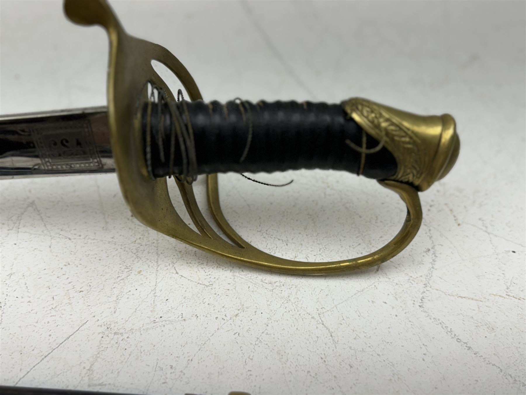 Replica Confederate States Army officer's sword - Image 3 of 7