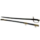 Replica Confederate States Army officer's sword